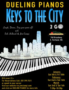KEYS TO THE CITY * DUELING PIANOS * WILLOWS 