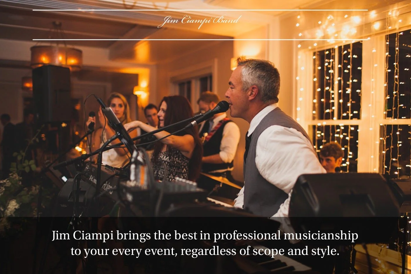 THE JIM CIAMPI BAND * PRIVATE WEDDING CEREMONY &amp; RECEPTION * NONANTUM INN * KENNEBUNKPORT ME
