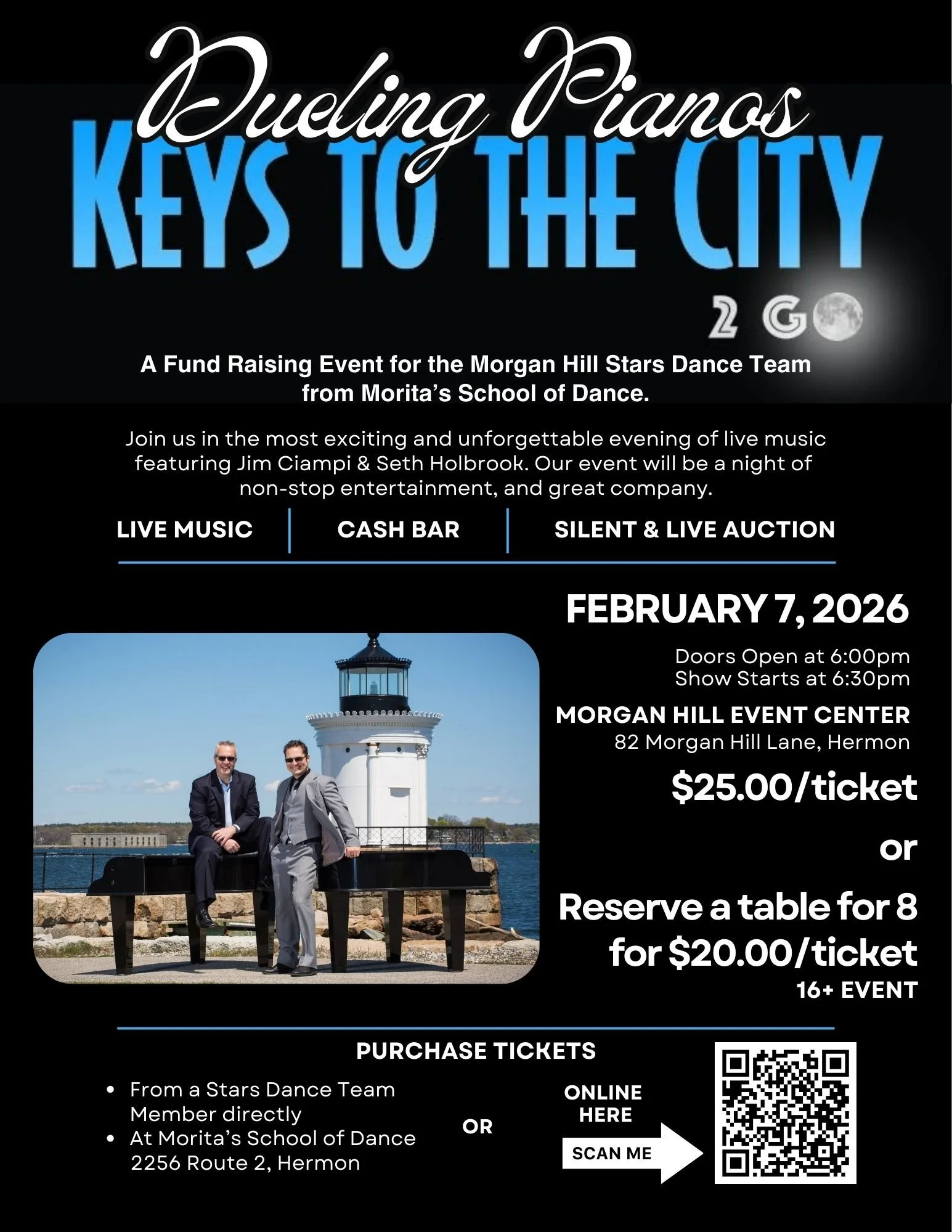 KEYS TO THE CITY * DUELING PIANO SHOW * MORGAN HILL EVENTS