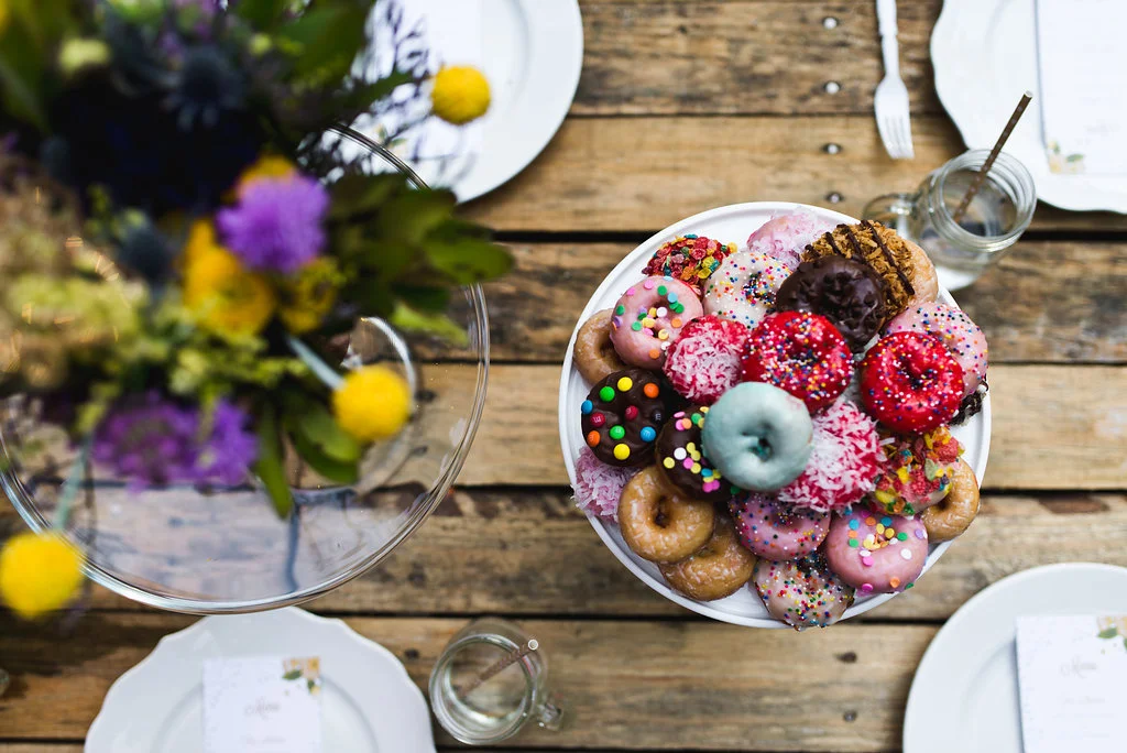 Bobarikin Photography - Livi Lees donuts & Bloomhouse Florals