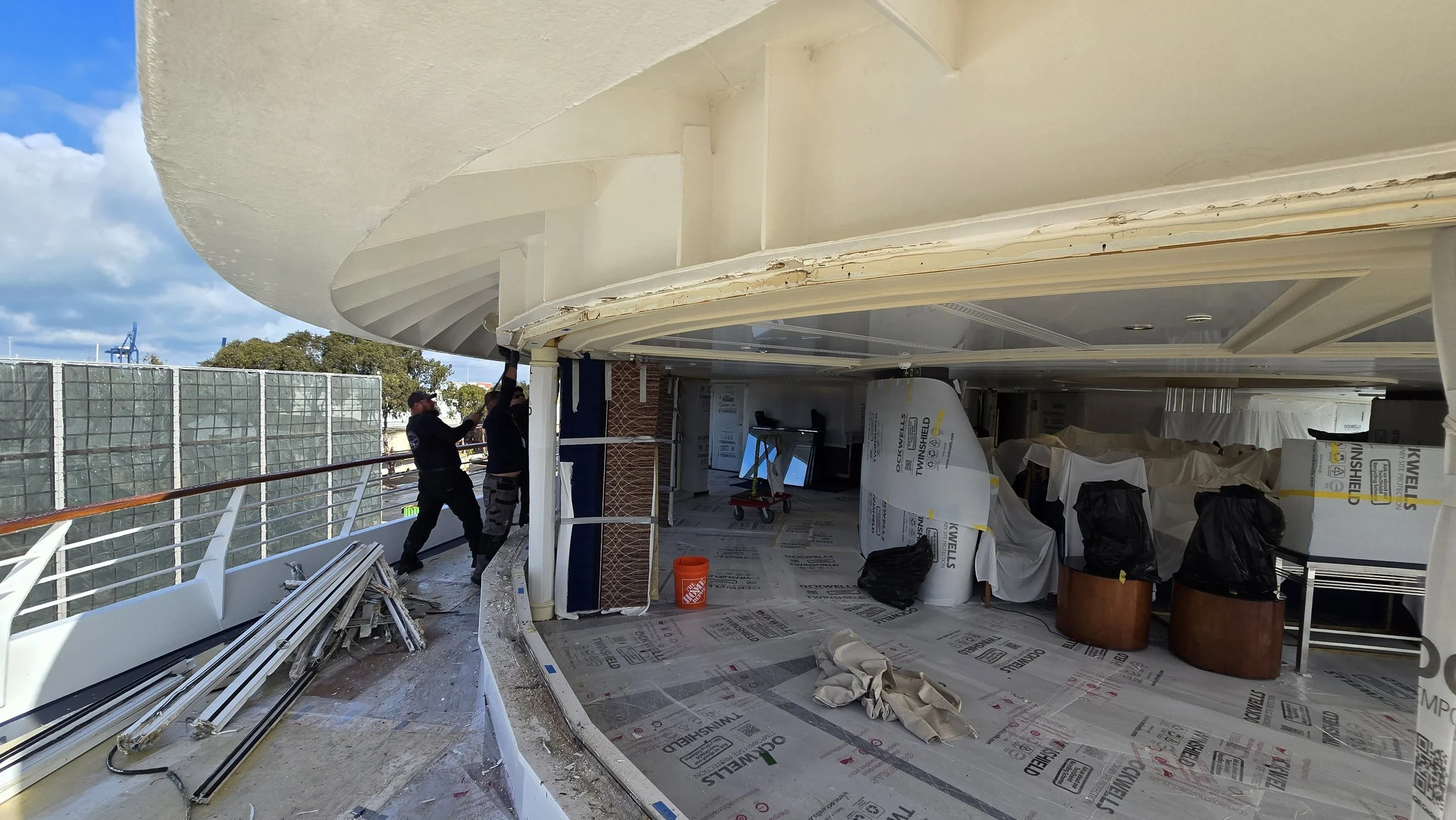 Yacht Club Frame and Window Renewal