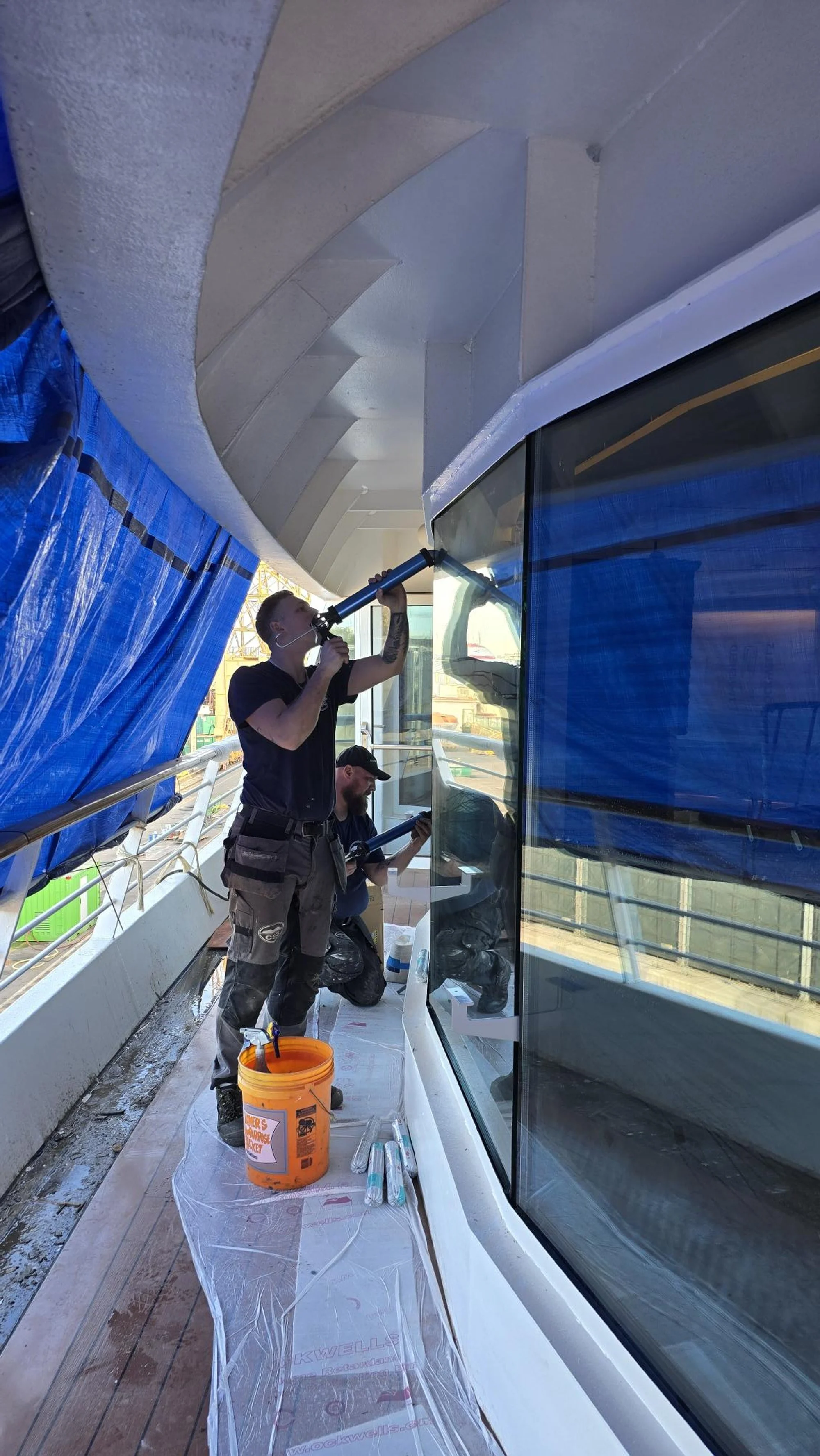 Yacht Club Frame and Window Renewal