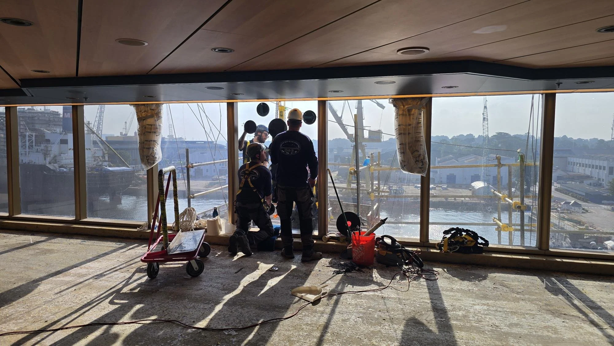 Deck 9 Window Replacement