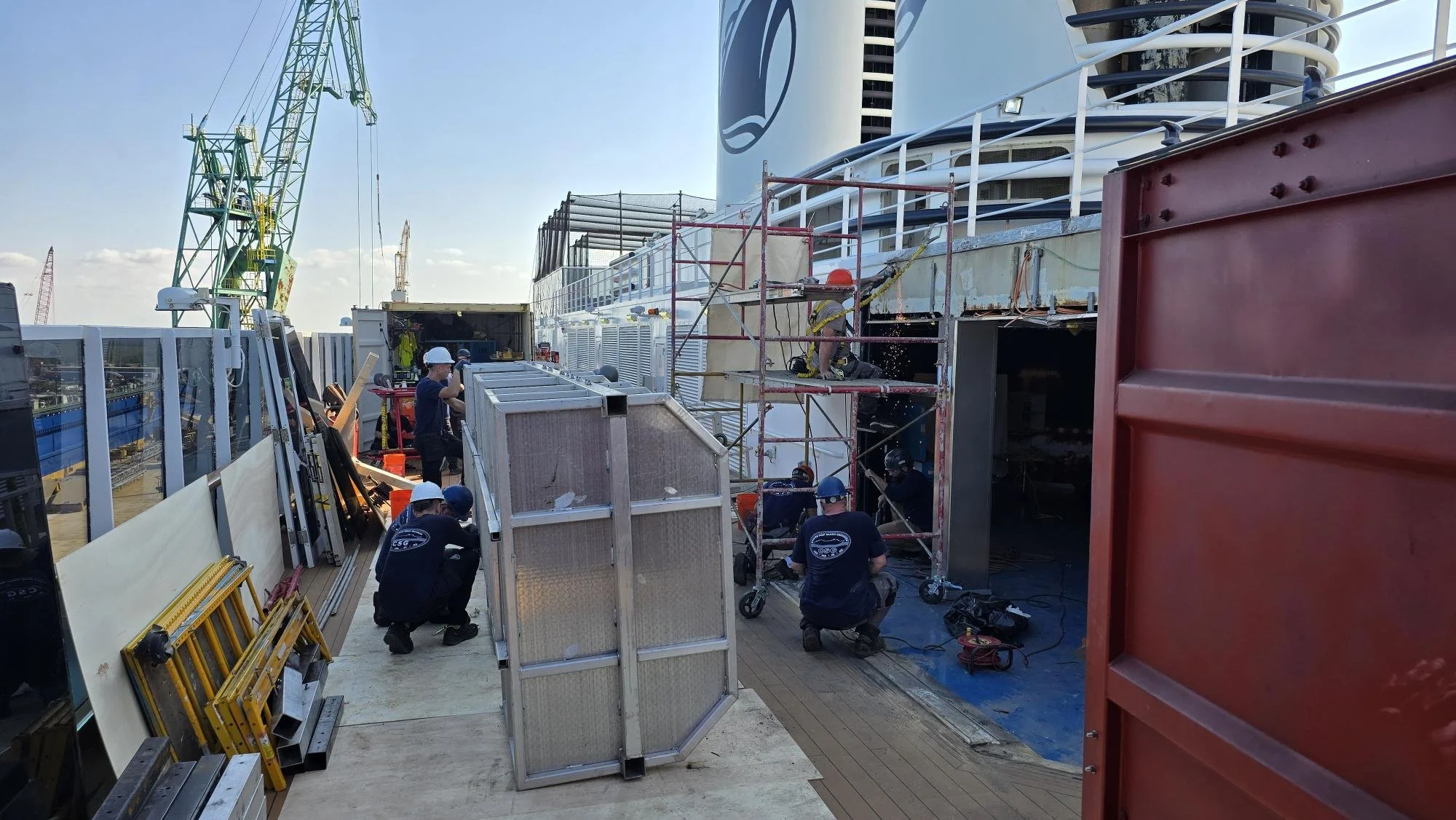 CSG Skycom Baskets For Deck 9 Reseal