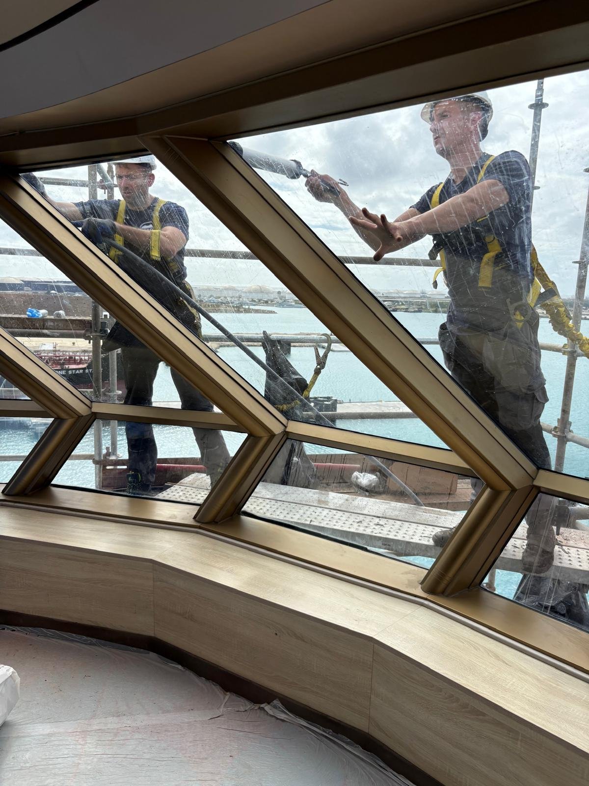 Deck 9 Window Replacments 