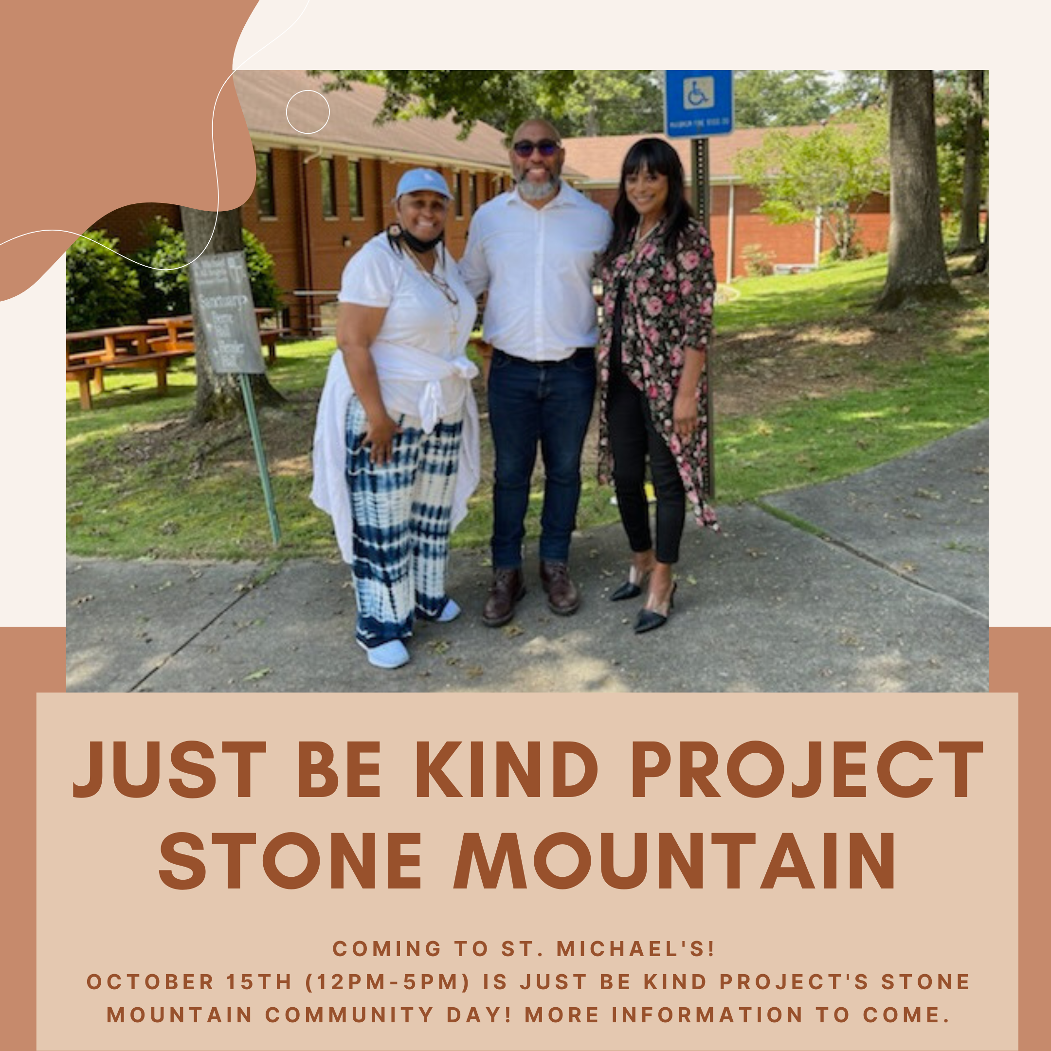 Just Be Kind Project Stone Mountain Community Day