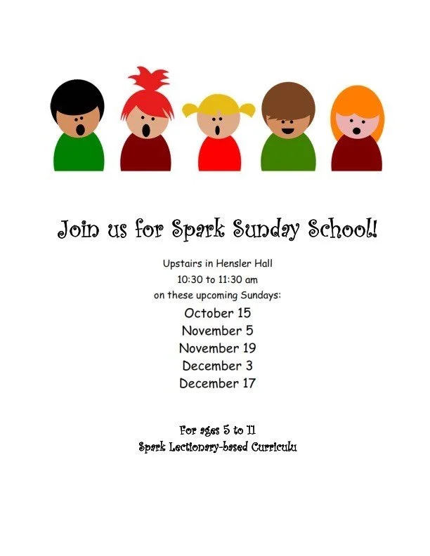 Sunday School- Last of this year!