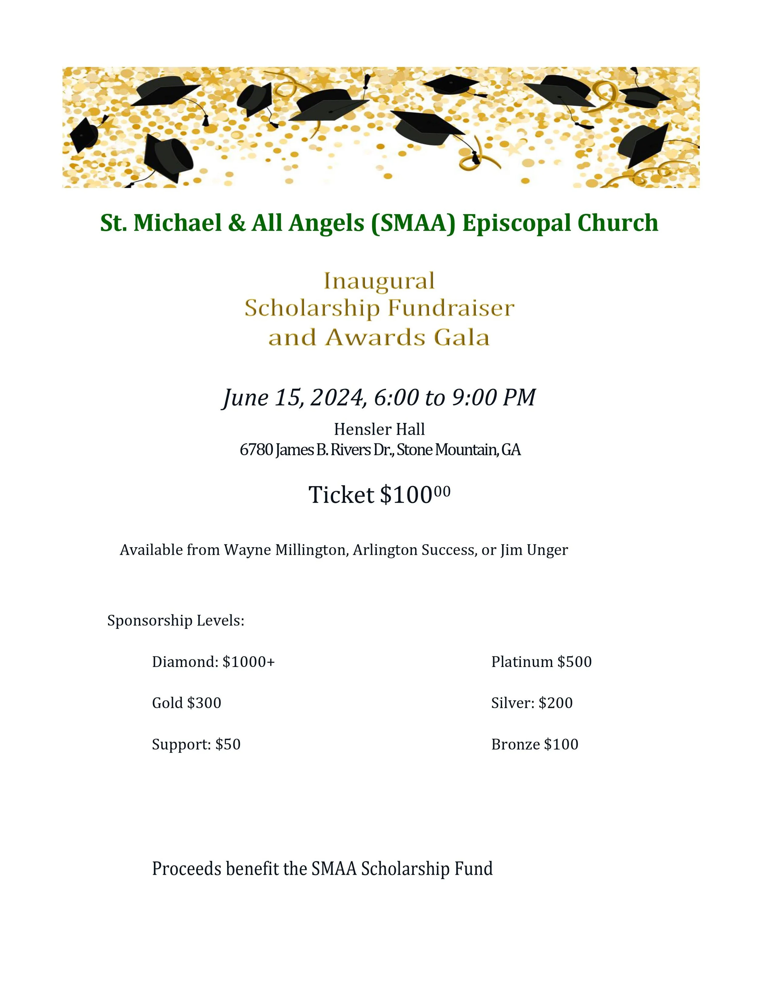 Men of Michael Inaugural Scholarship Fundraising Gala