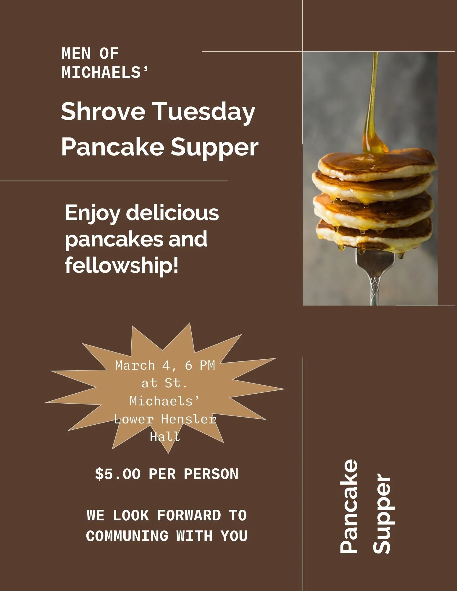 Men of Michael- Shrove Tuesday