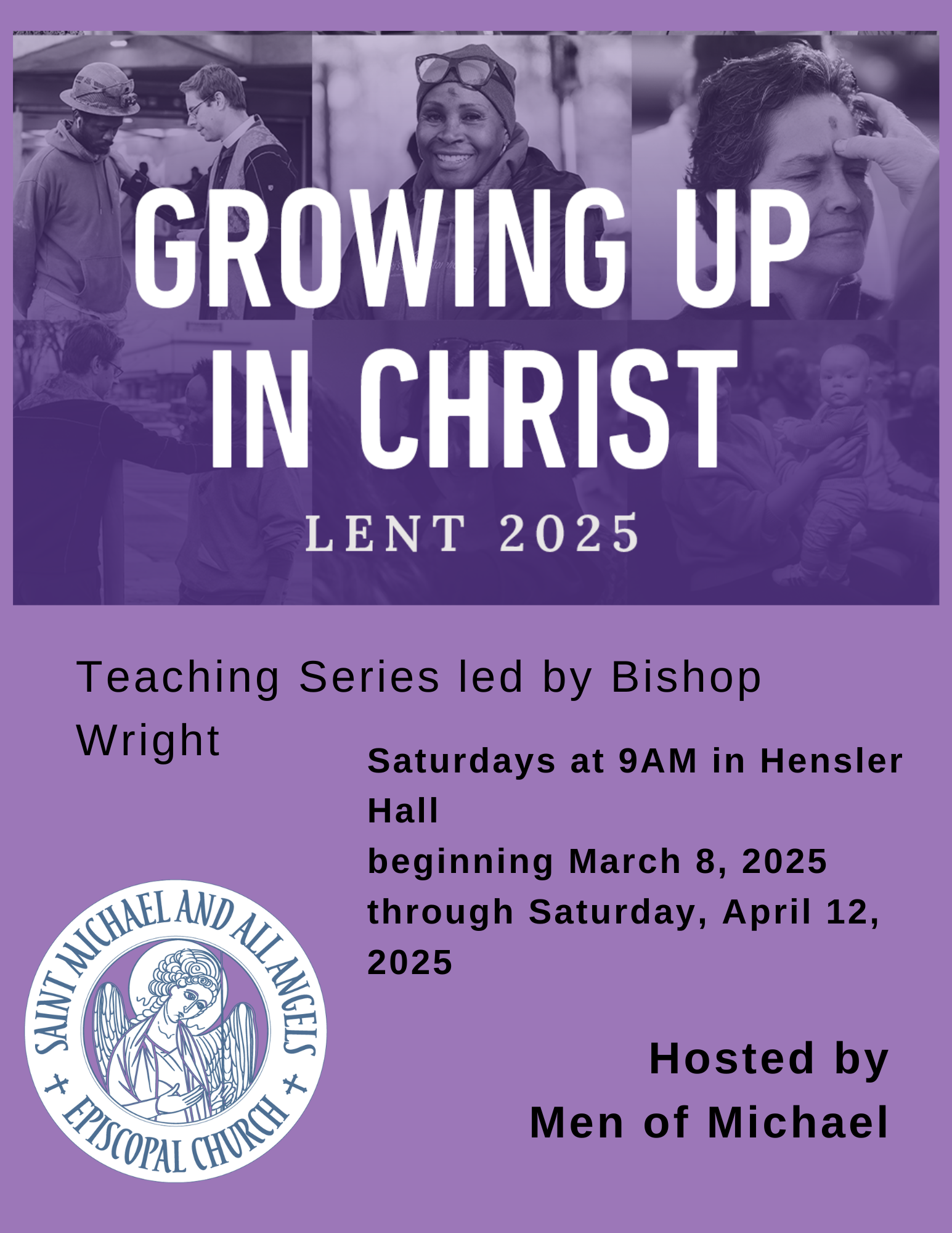 Lenten Bible Study- Growing up in Christ