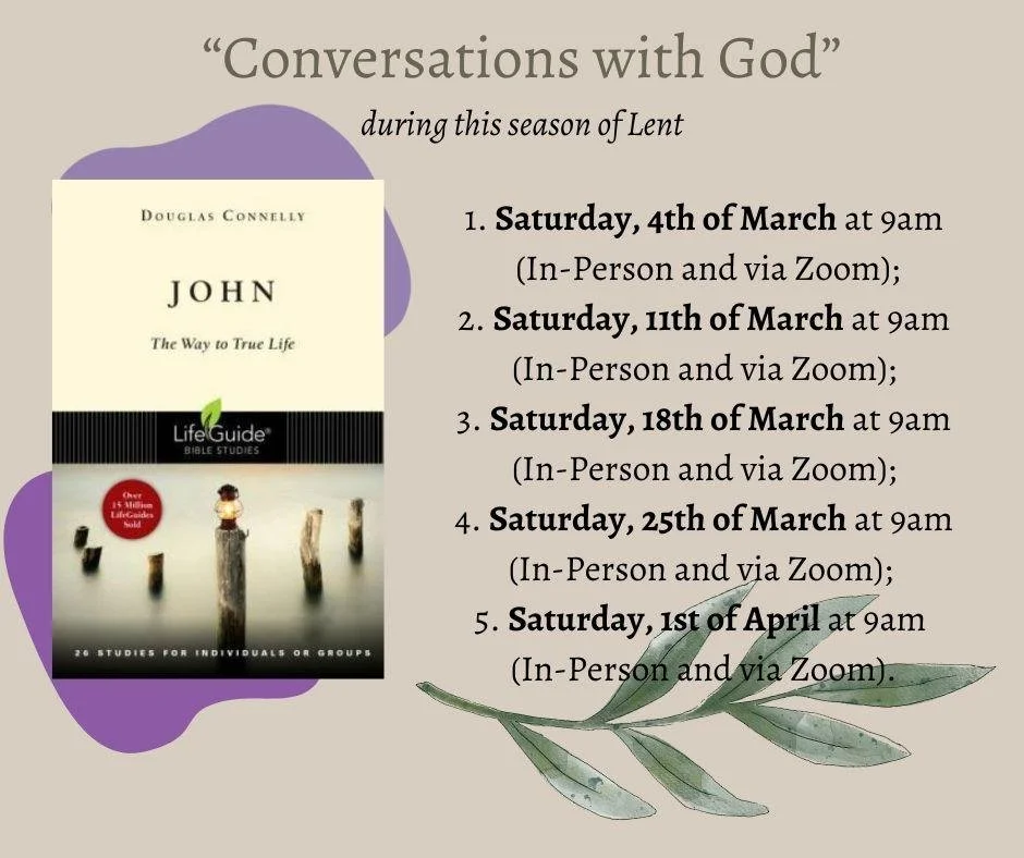 Lenten Bible Study Begins