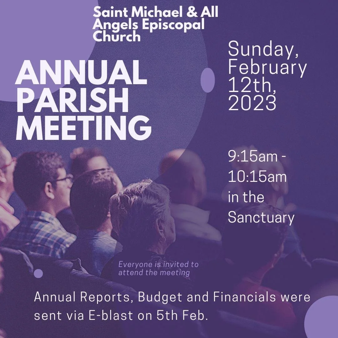 Annual Parish Meeting