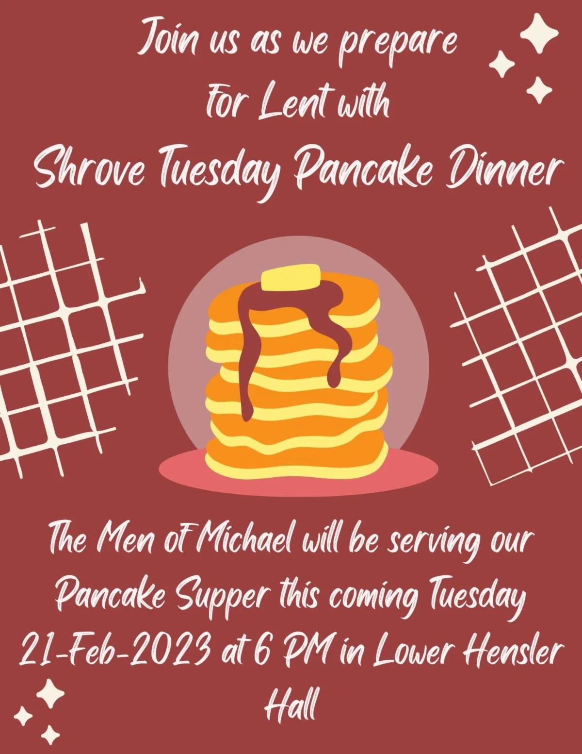 Shrove Tuesday Pancake Dinner