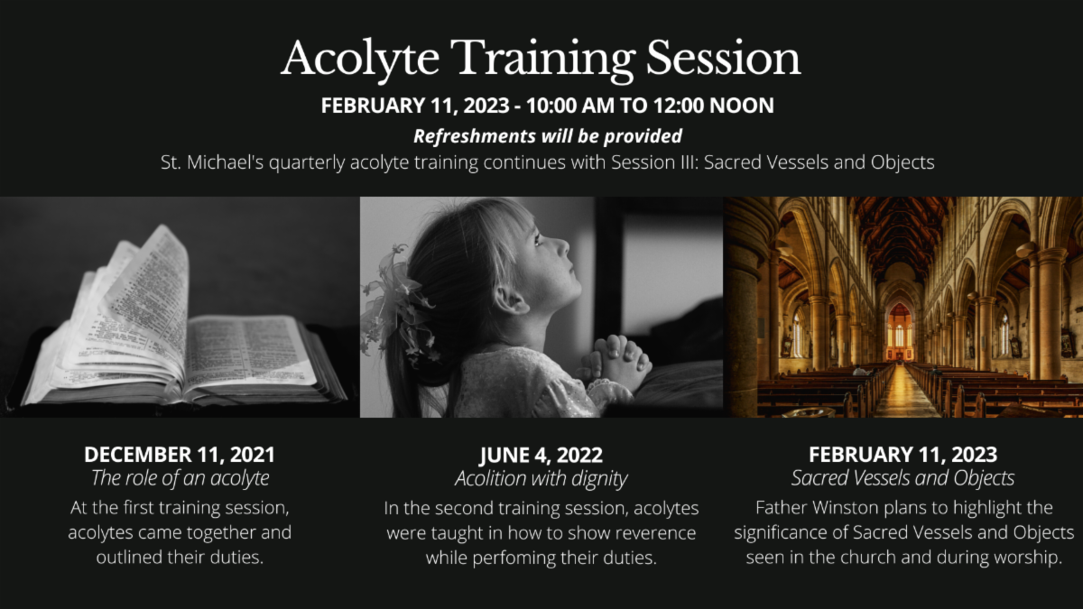 Acolyte Training Session