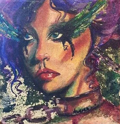 'FREEDOM IN HER EYES' - $200 *SOLD*