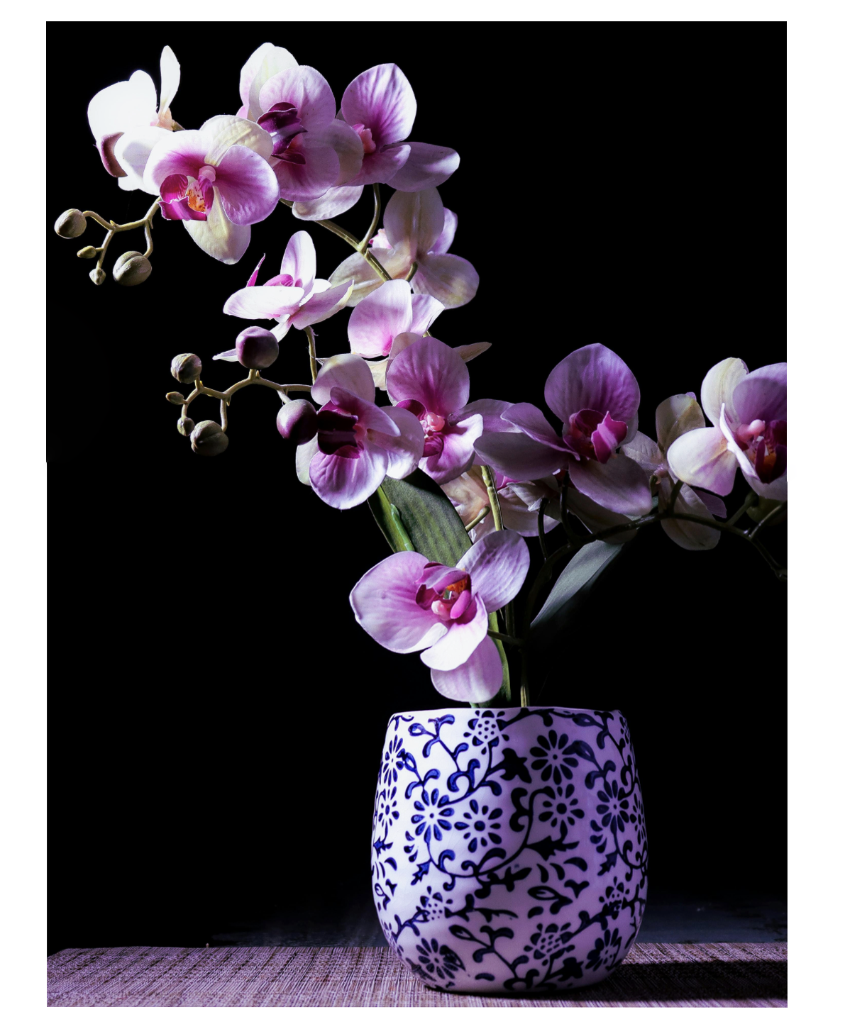 Orchid shadows blue vase.png