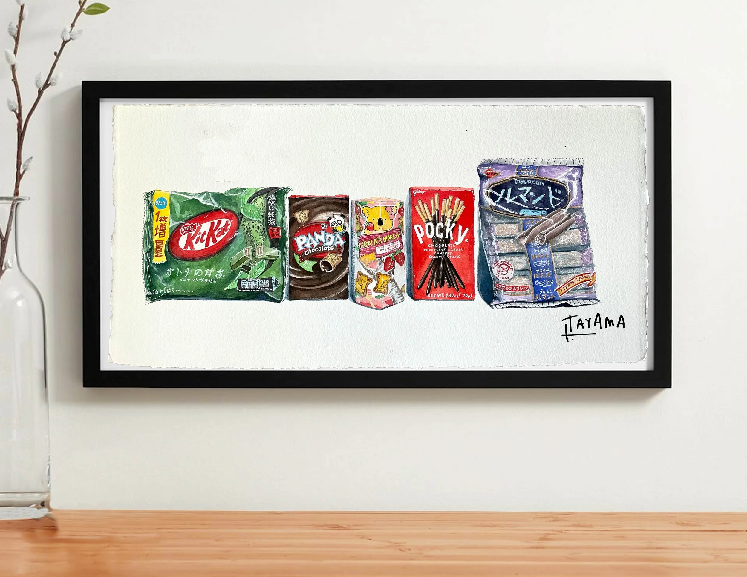 Japanese Snacks framed.jpg