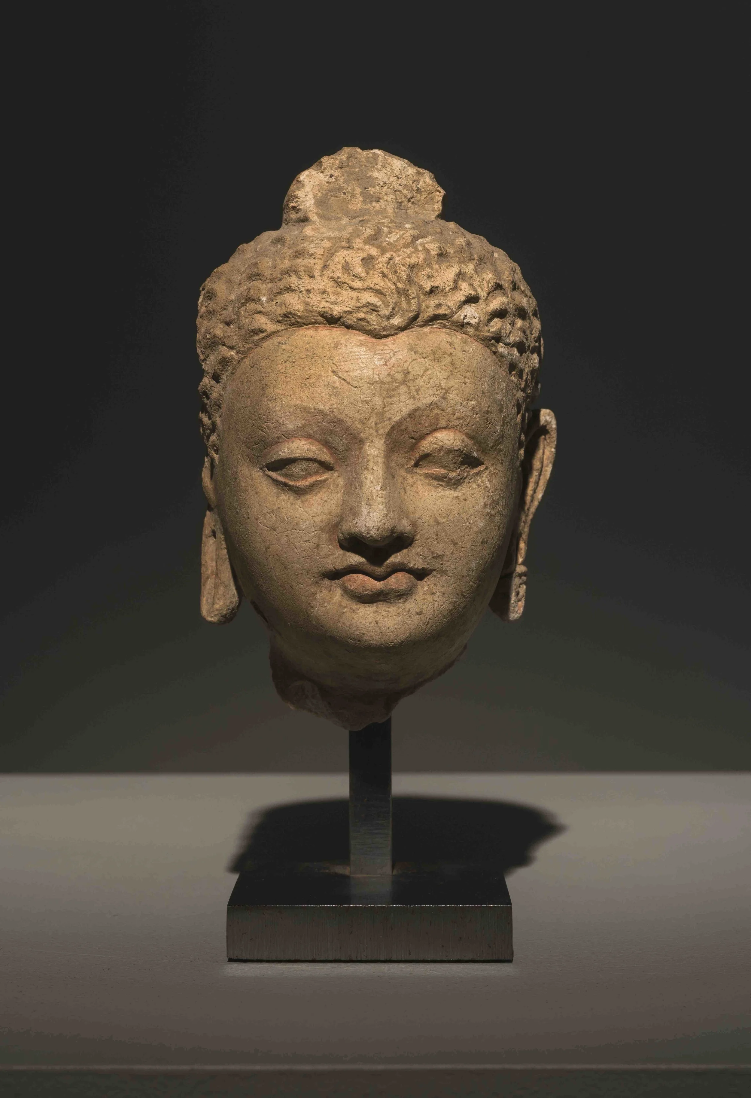 STOLEN - Gandhara Buddha Head - Paris, France
