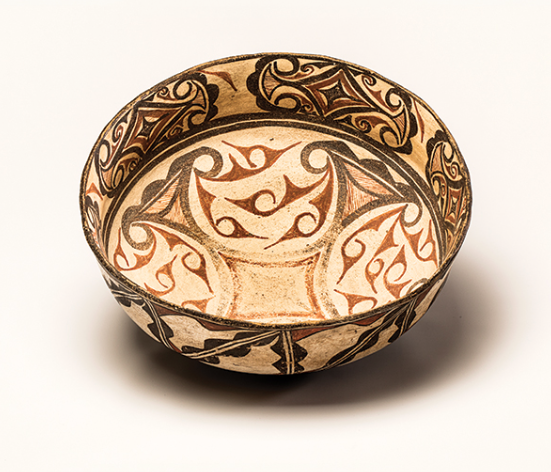 Zuni dough bowl, circa 1880, 15” diameter, attributed to We’wha (1849- 1896)