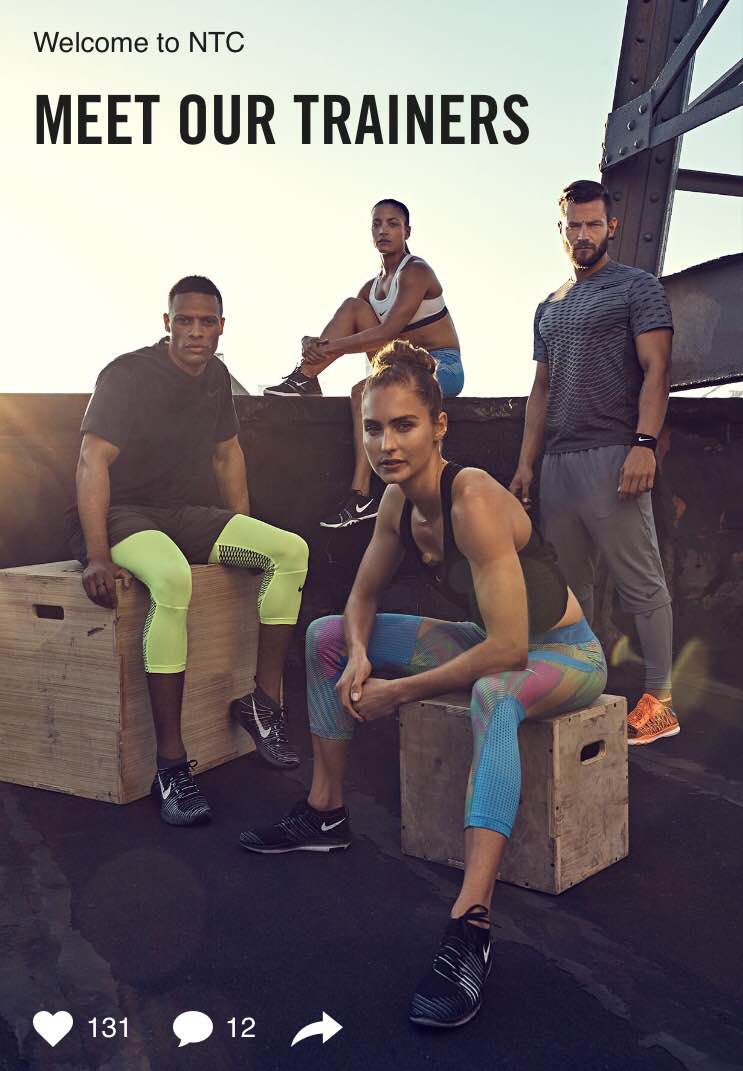scoop the Nike+ Training update —