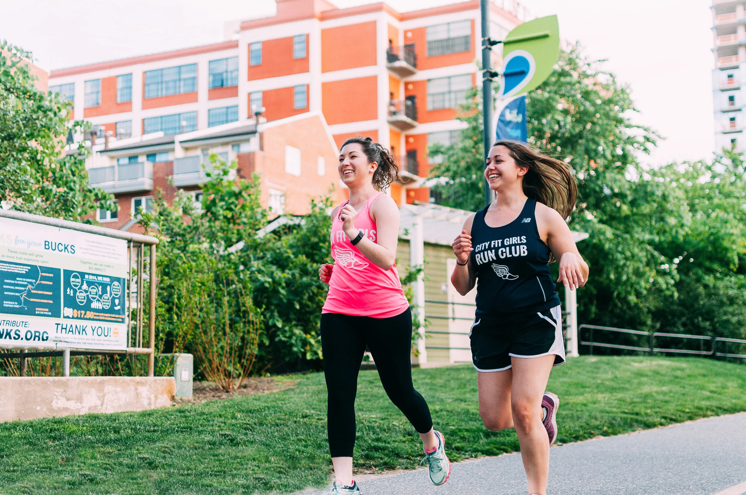 Katy Frank (right), photo via Darren Burton