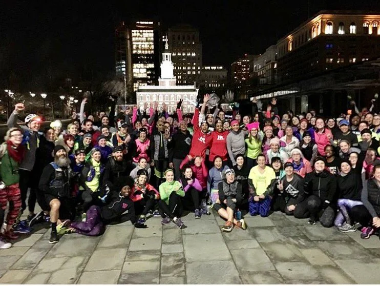 Four Women Run For All Women in Philadelphia, photo via Annie Heckenberger