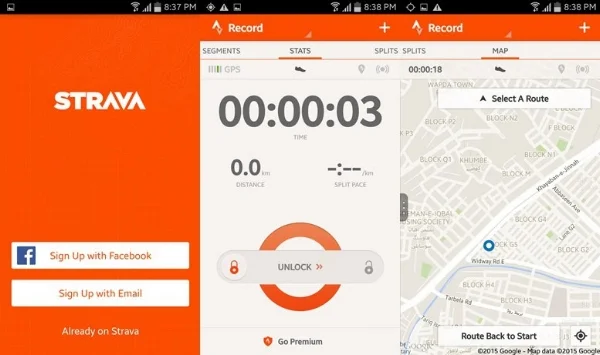 run club app wrong pace