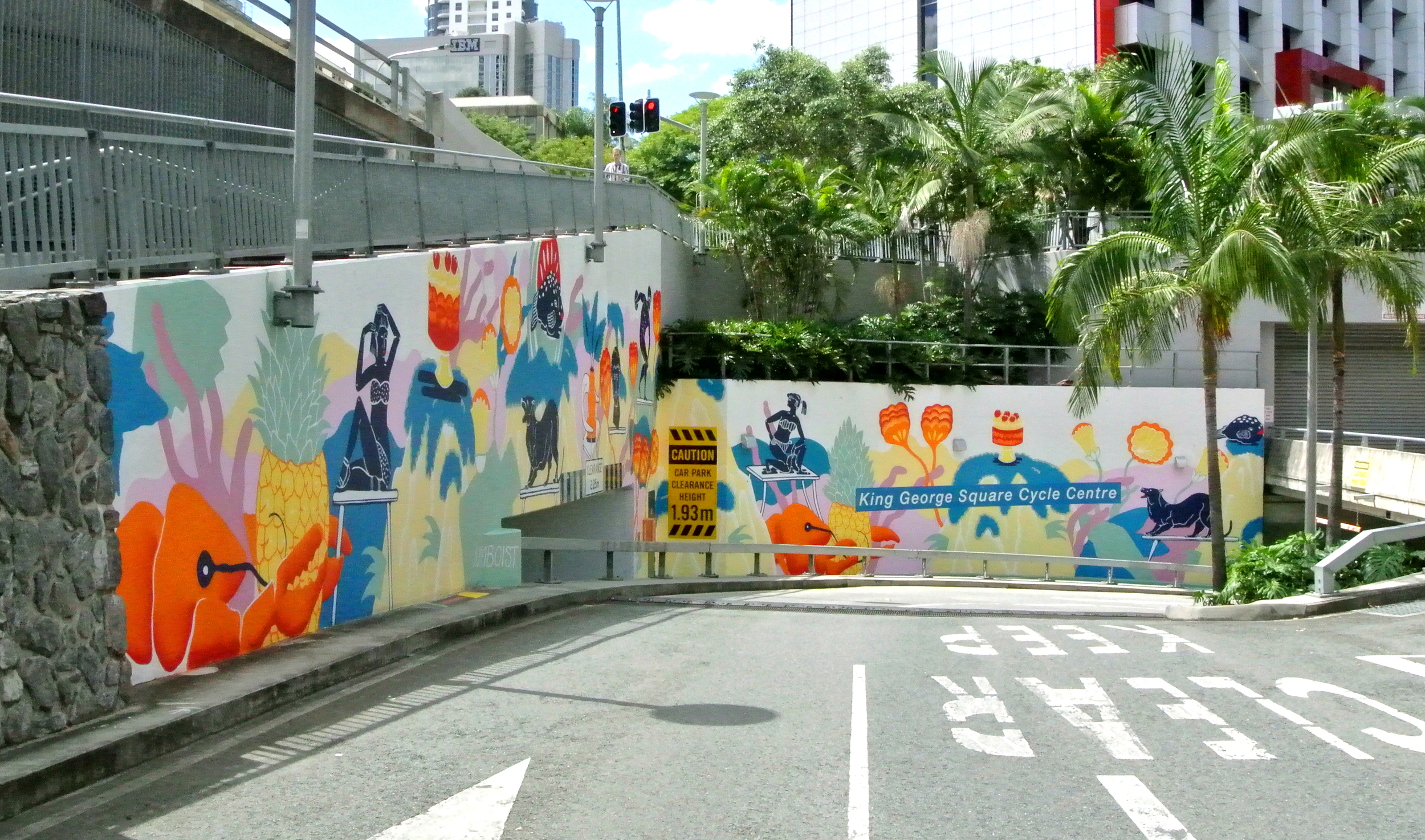 Tropical Still Life 2015 Jumboist Aerosol on concrete Source: Author