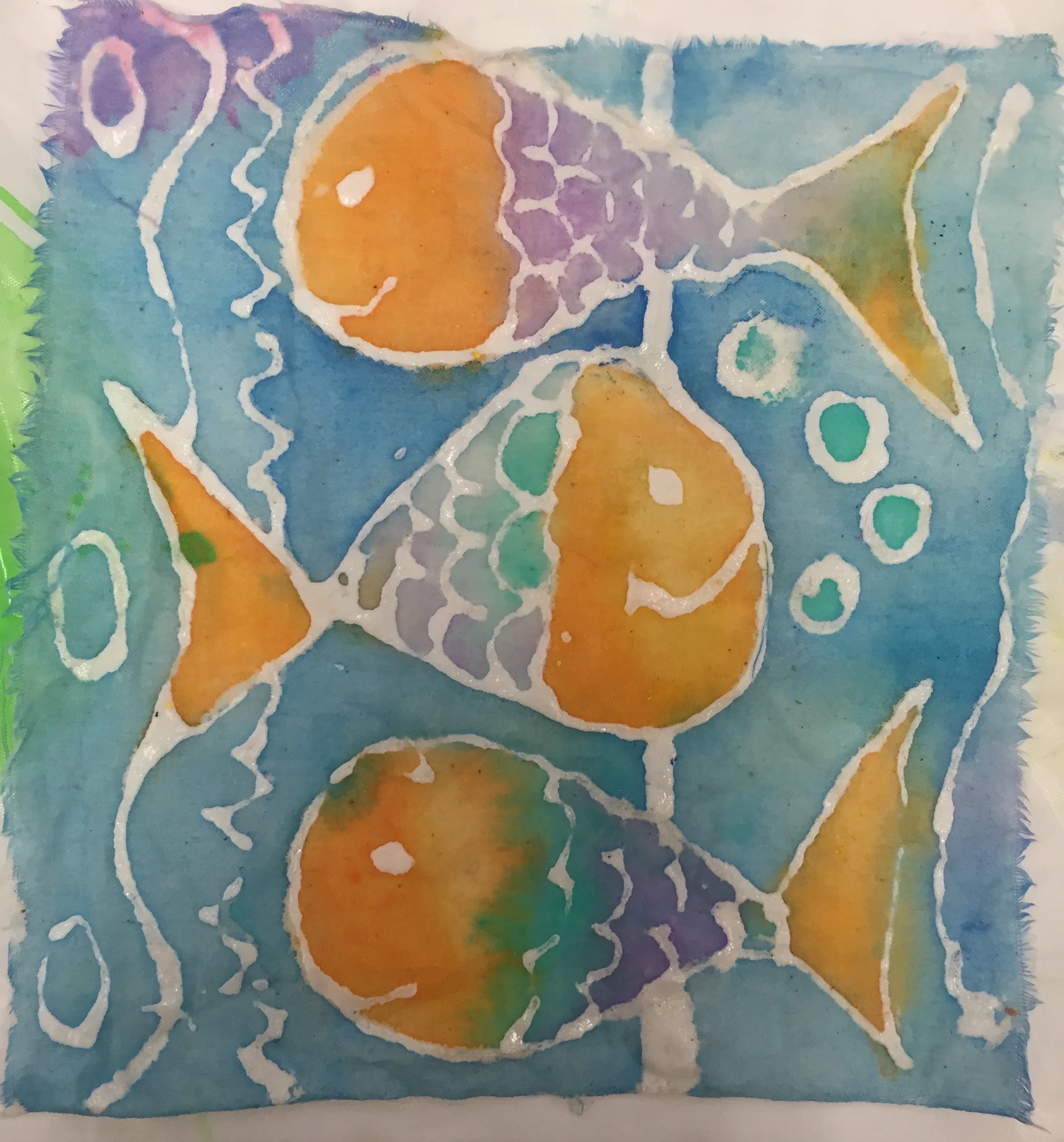 Teacher Example Work: Batik