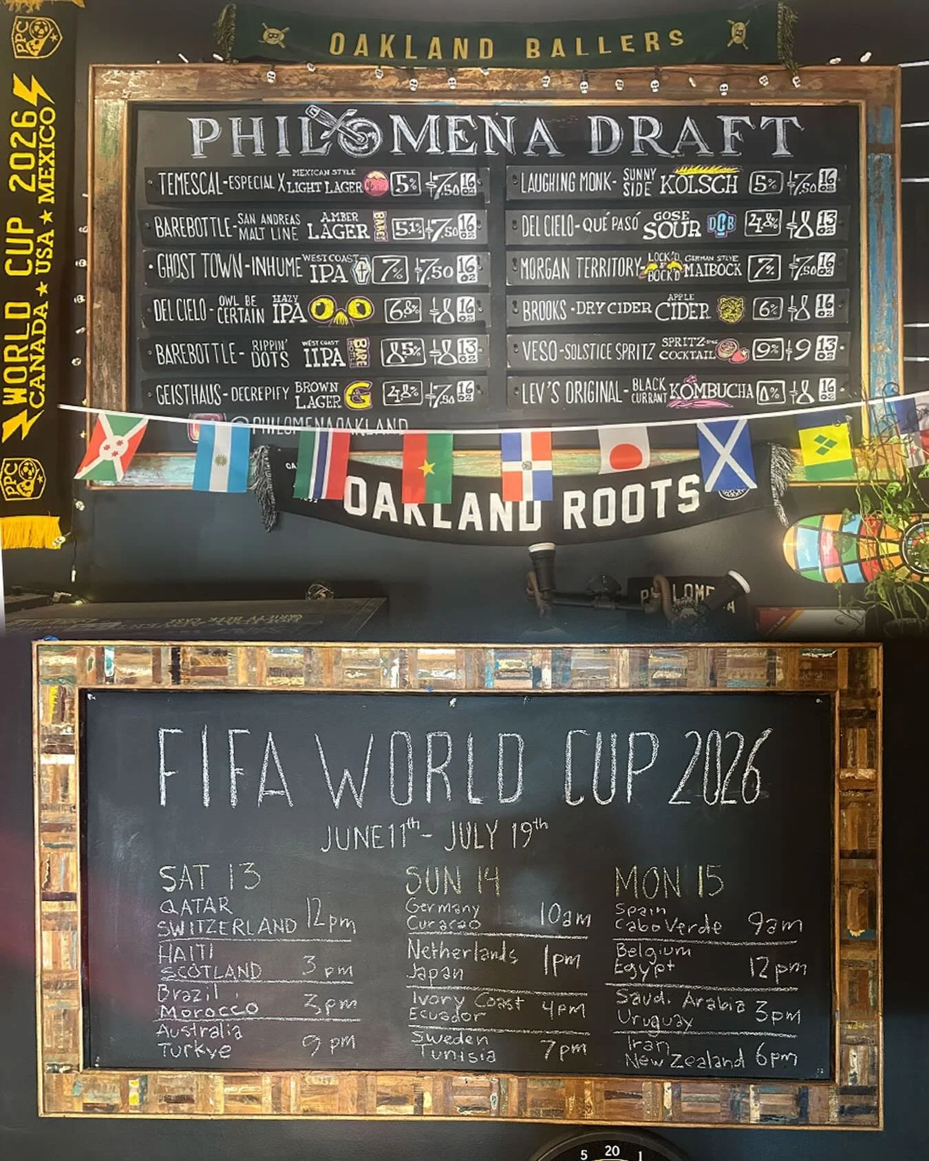 Tap in for this weekend&rsquo;s World Cup matches. 🍕 hot and ready!