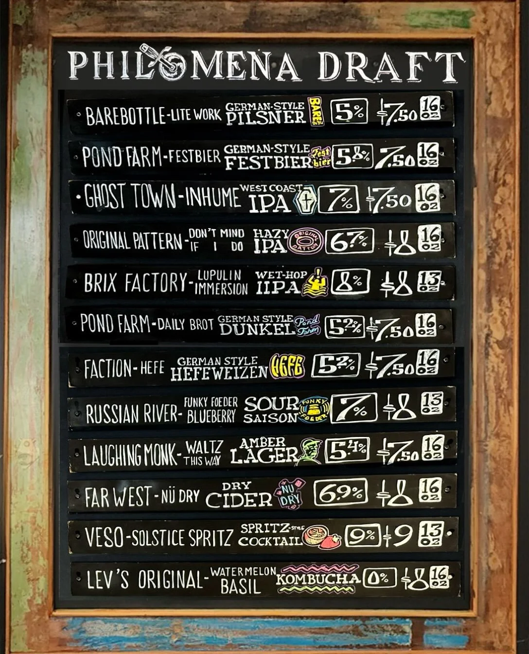 Another hot one in October. Fortunately, we still have plenty cold Oktoberfest 🍺 selections, and Thursday Night Football 🏈 on deck. Giant Pretzels and  Italian Sausage Grinders for the 5:15pm kick off.
