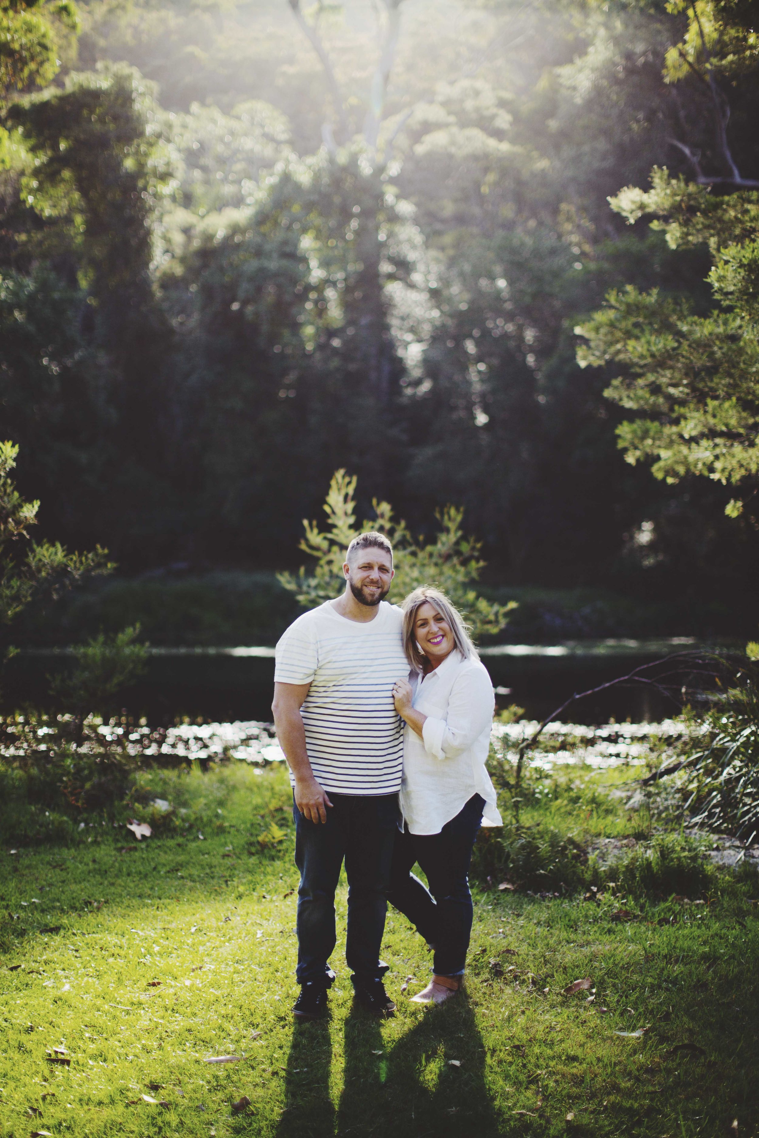 Family photo session in Sydney's Royal National Park