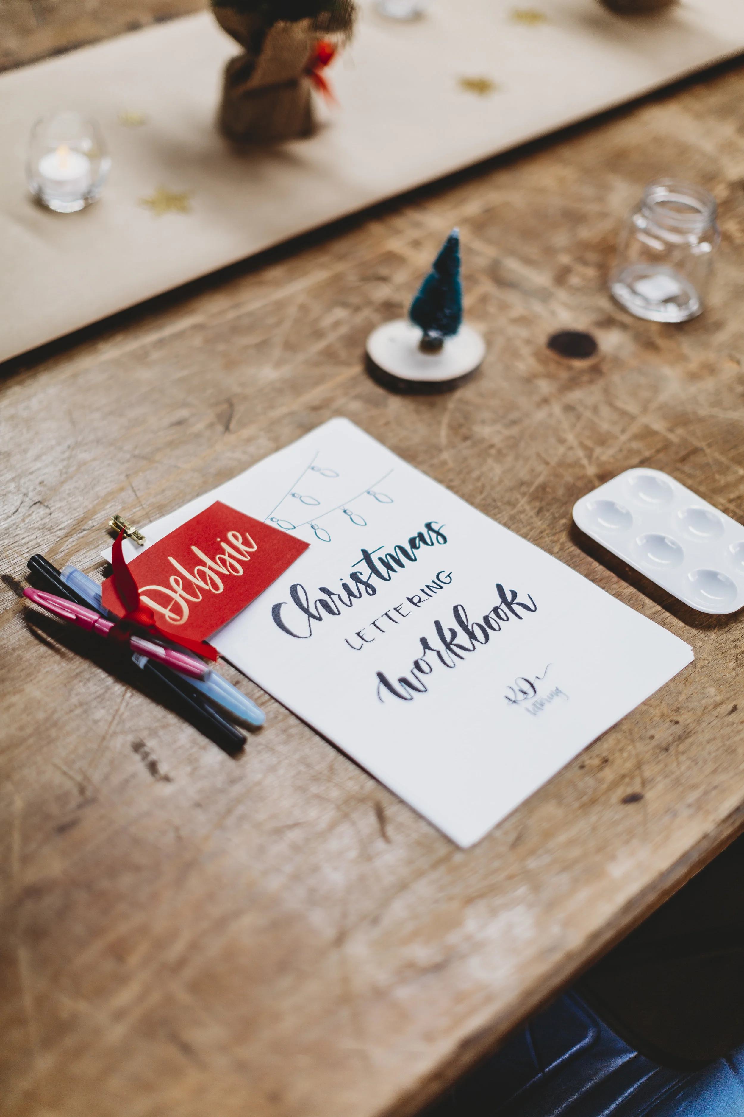 Christmas Calligraphy Event Sydney