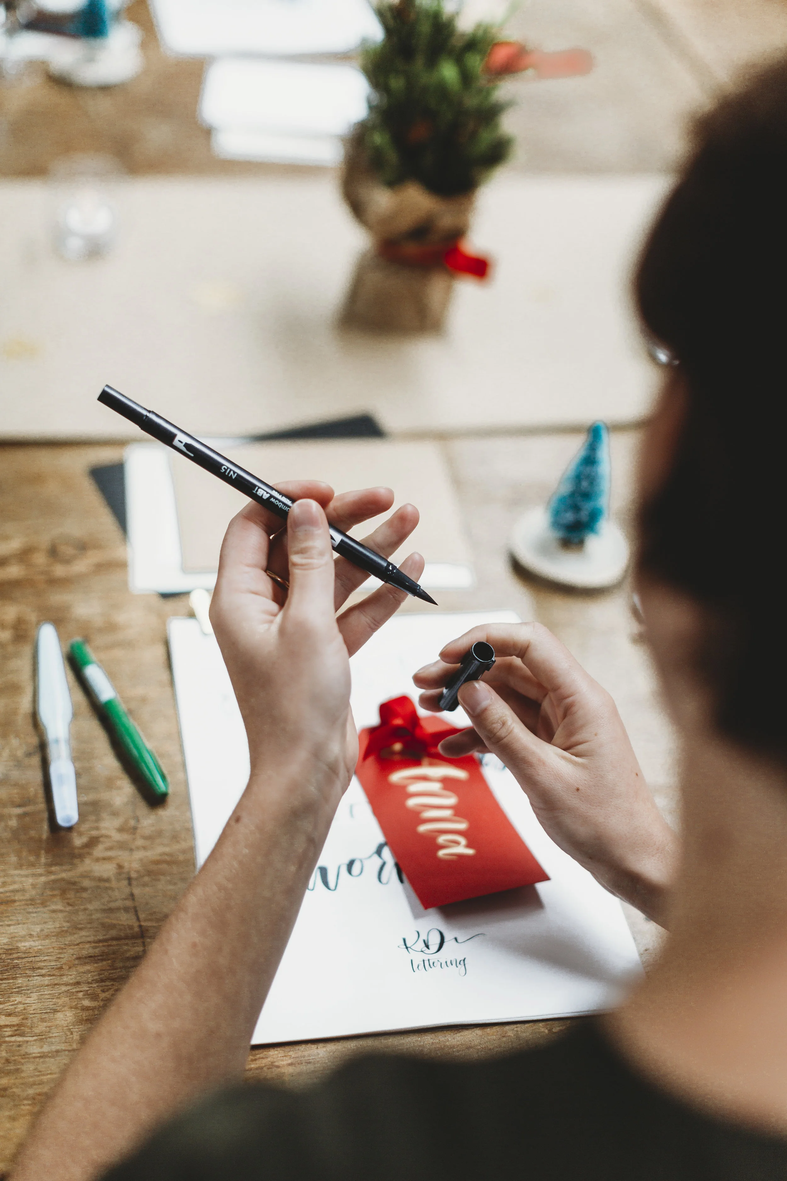 Christmas Calligraphy Event Sydney