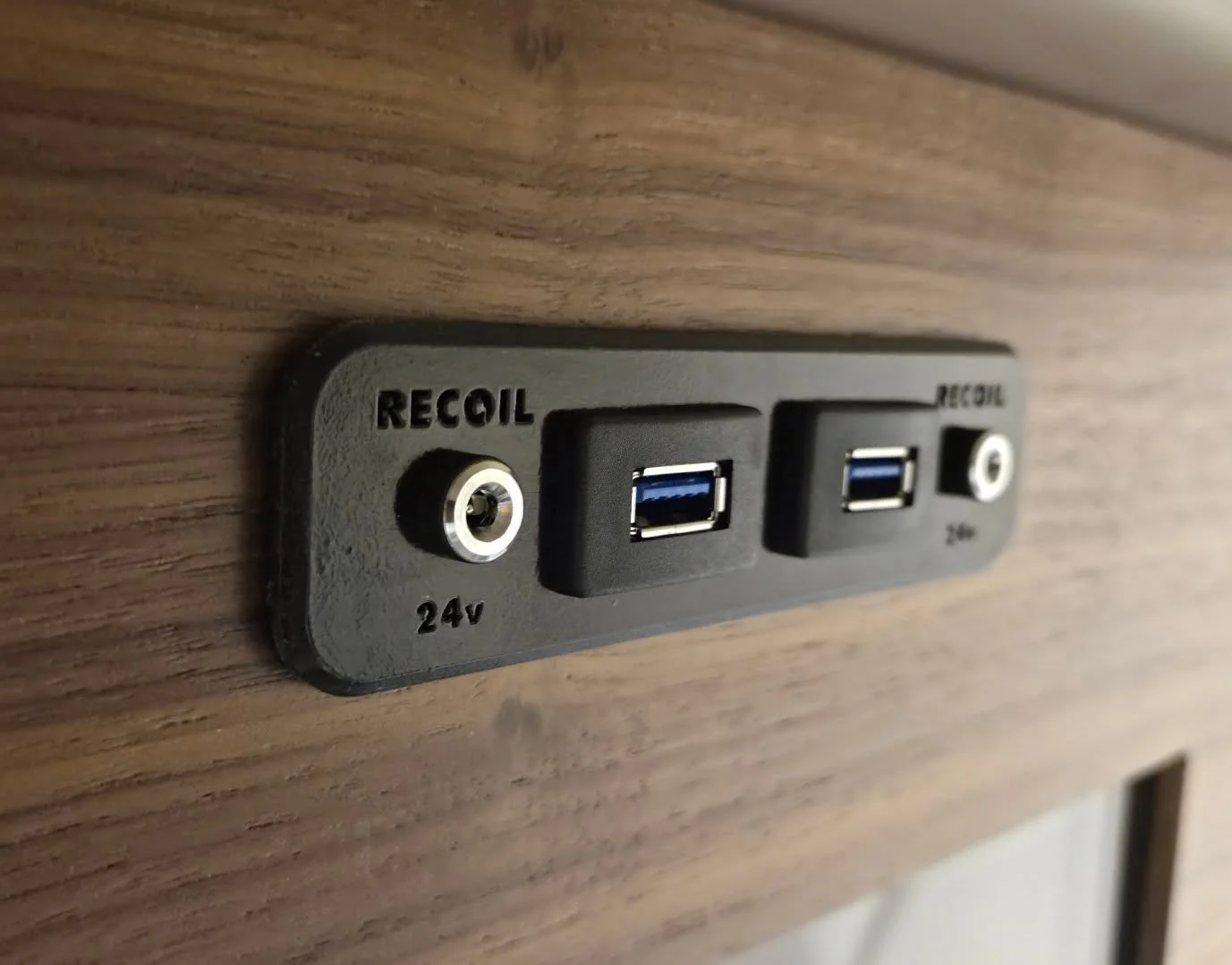 Retroshooter has done away with the firebase, so we're 3d printing a new replacement. Nice and neat!