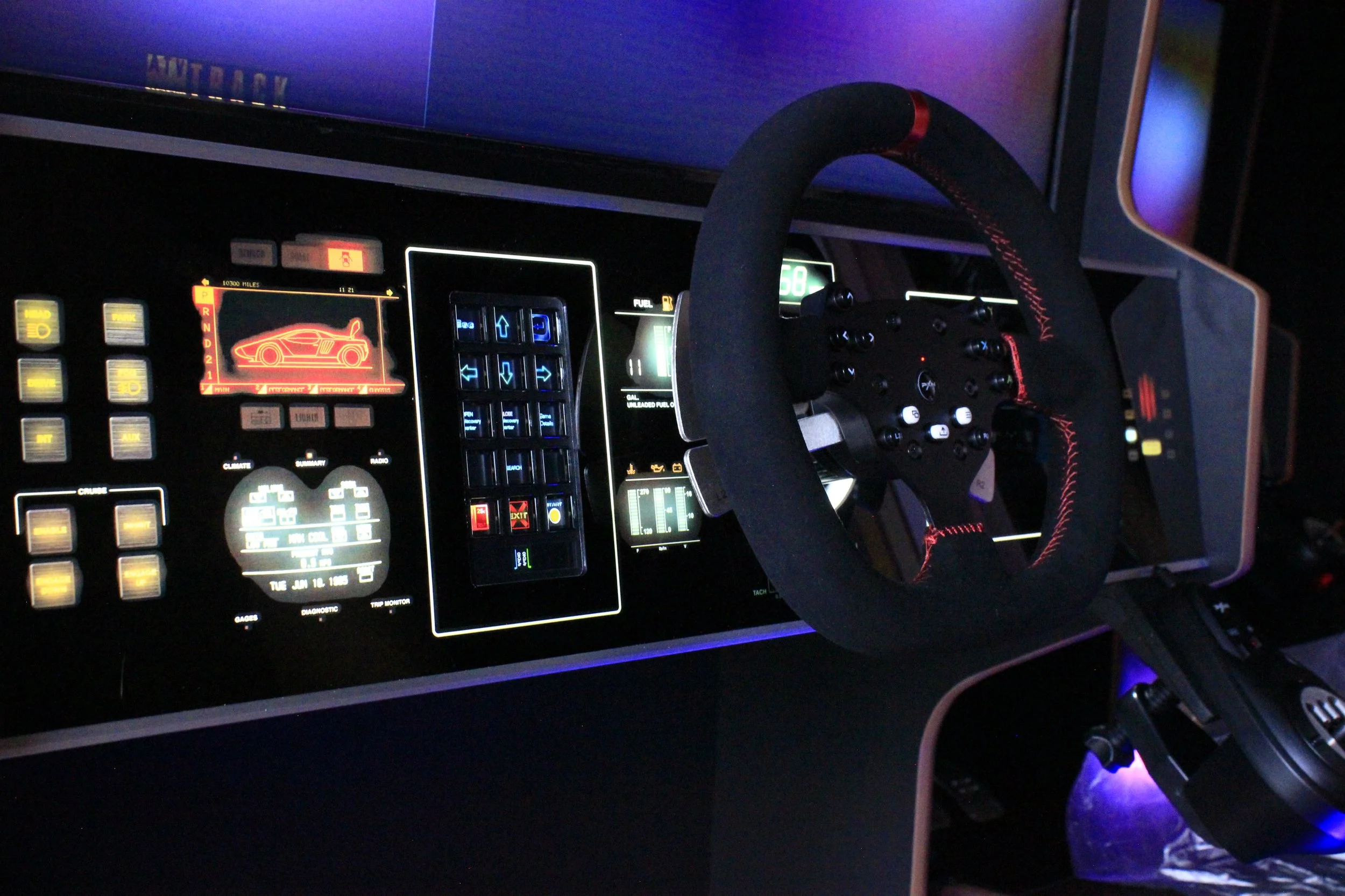 Paradox VRX Racer Arcade dashboard.JPG