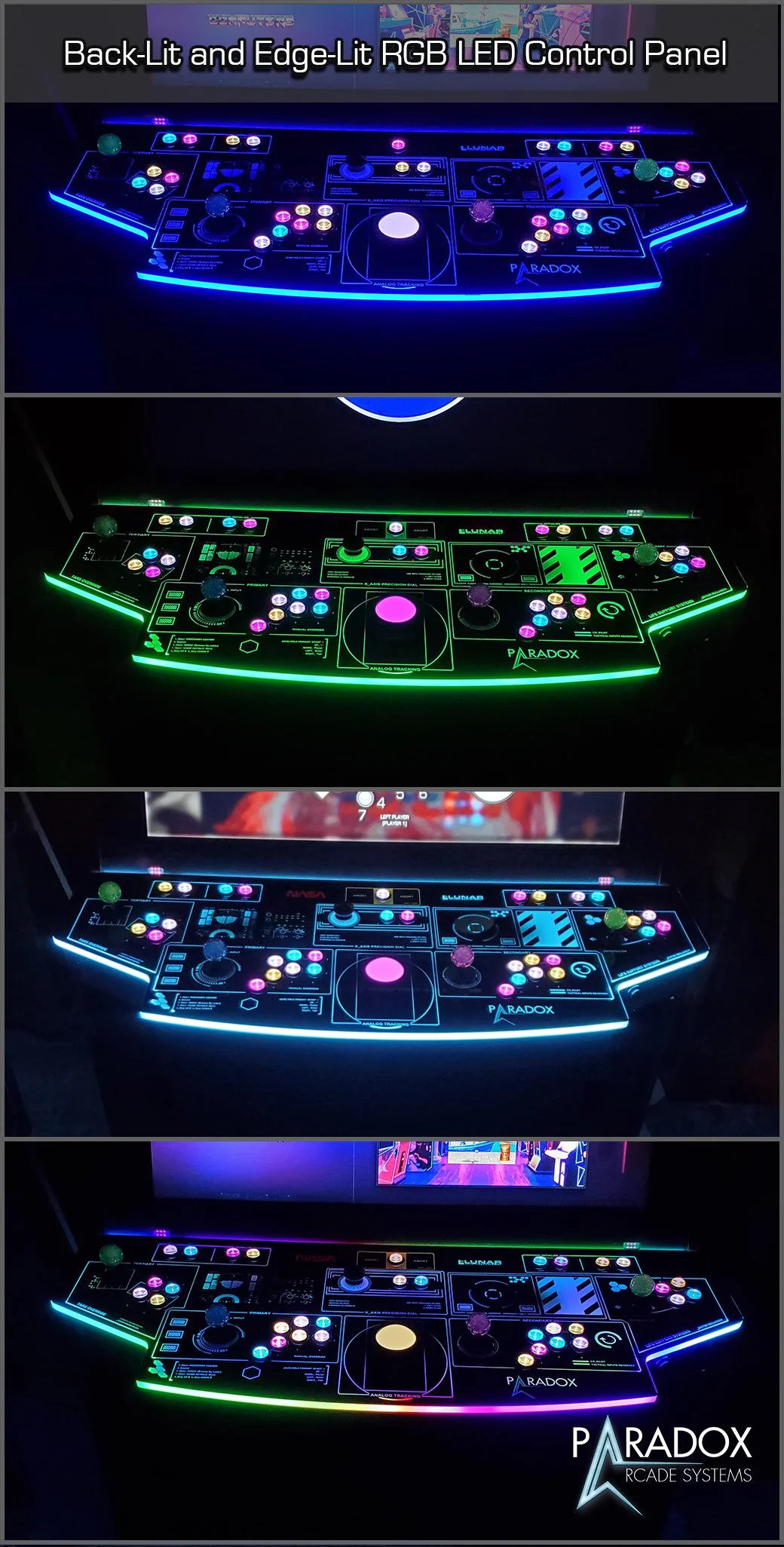 Backlit RGB LED Control Panel Plexi MDK Arcade Paradox.jpg