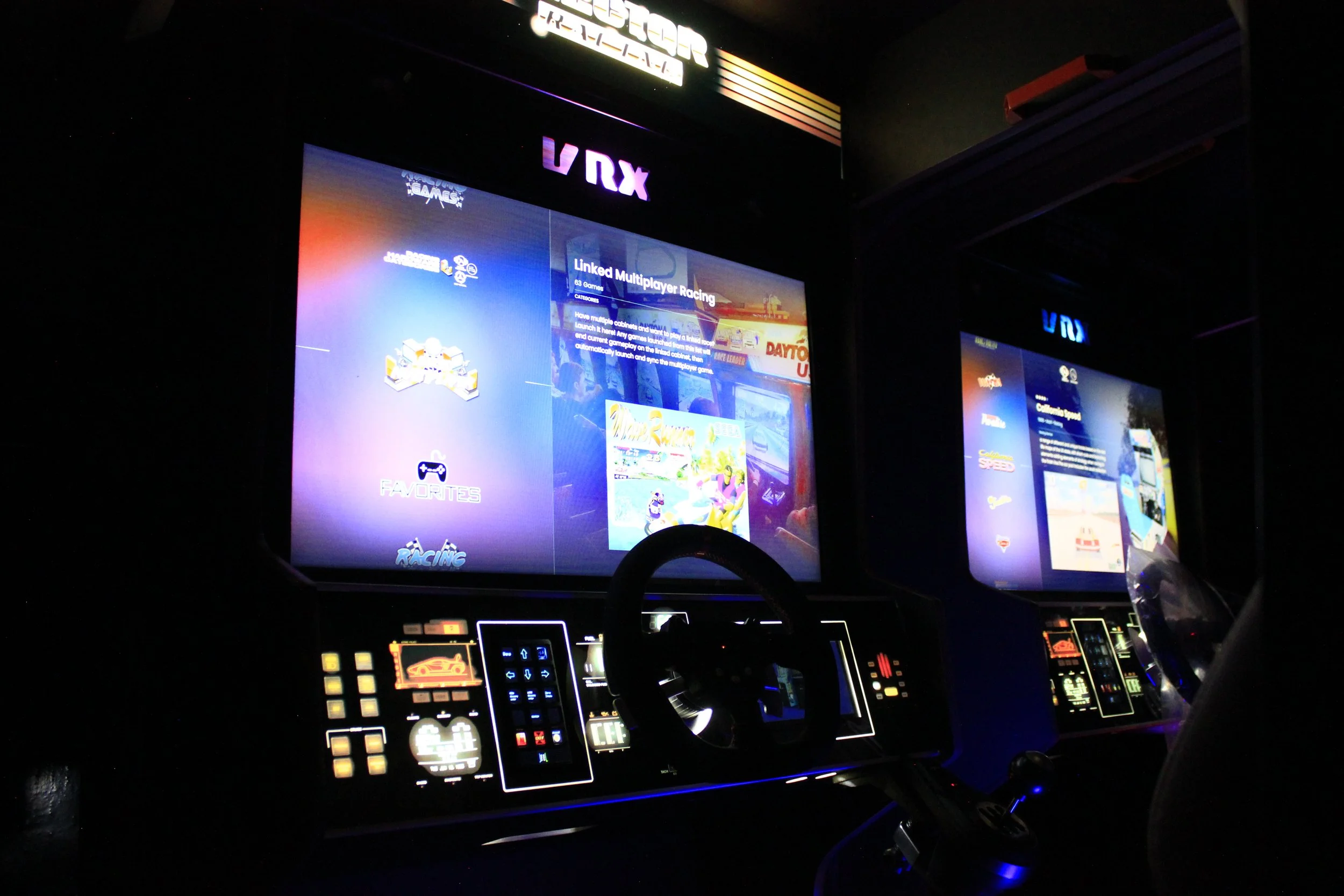 Paradox VRX Racer Arcade pair.JPG