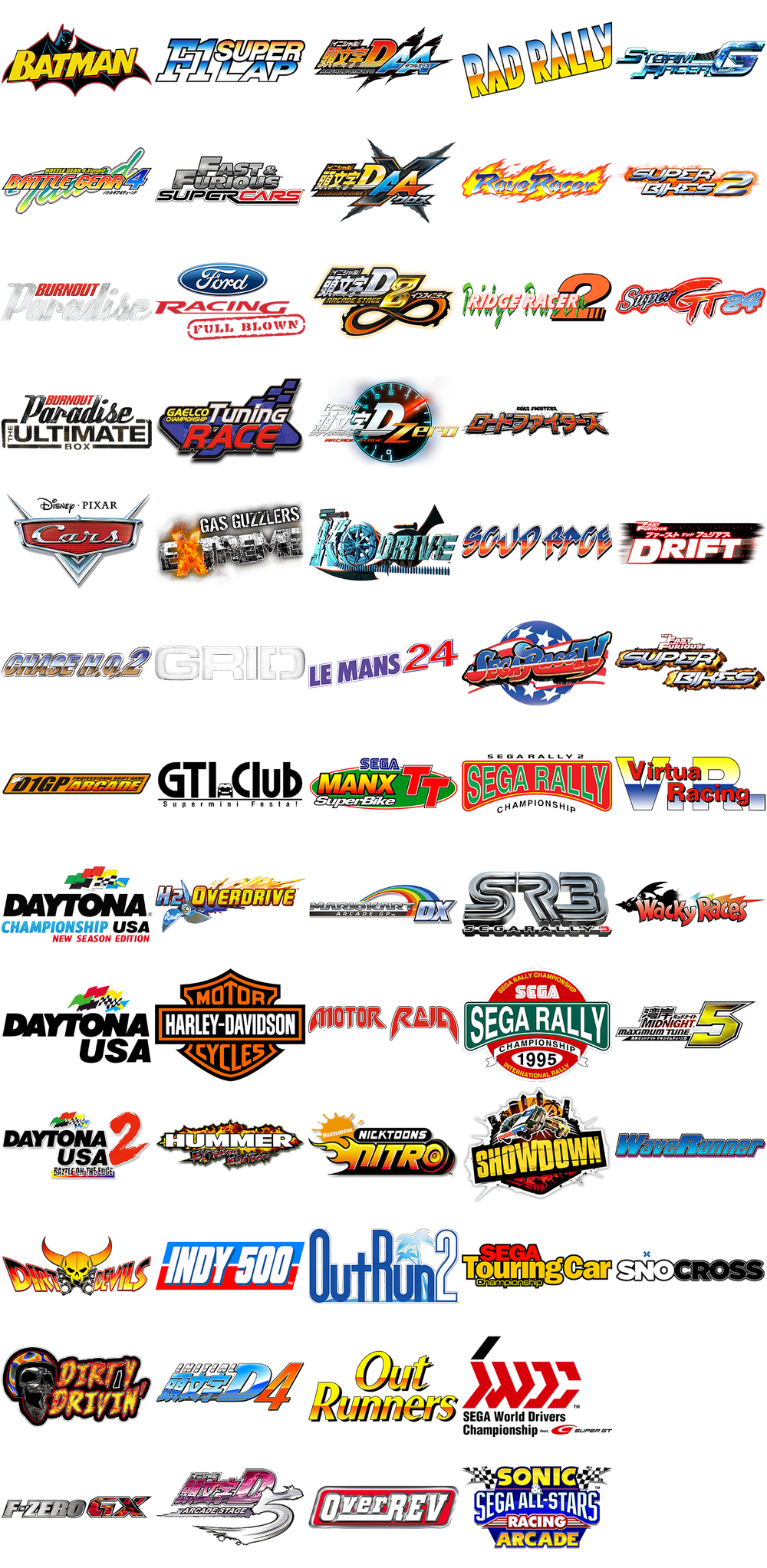 Vector Racing Games — Paradox Arcade Systems