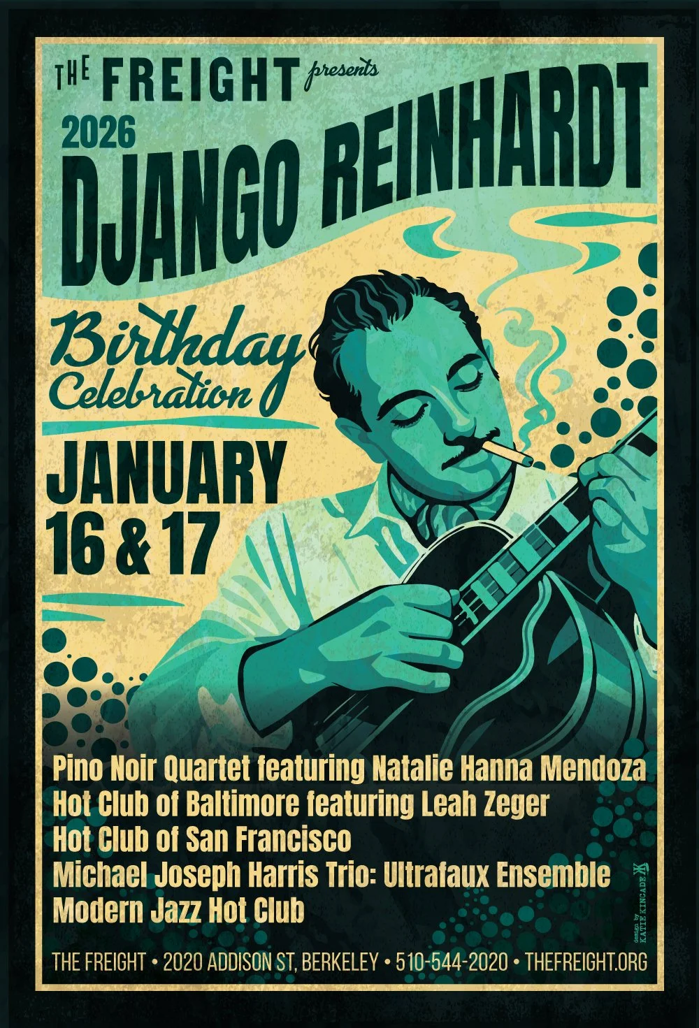 Django Reinhardt Birthday Celebration in Berkeley, CA 