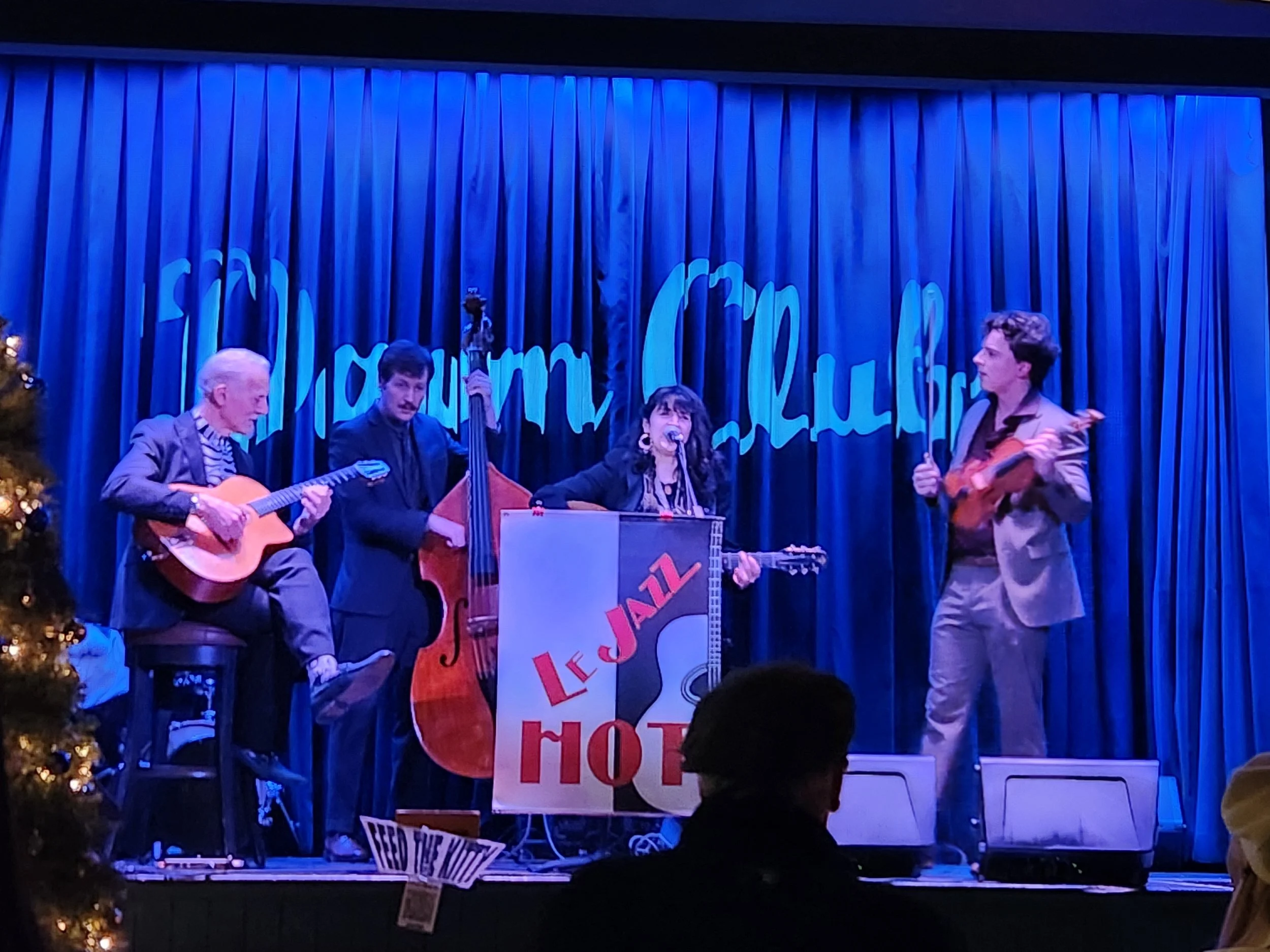 Le Jazz Hot plays for DANCERS at the Local Edition in SF CA   