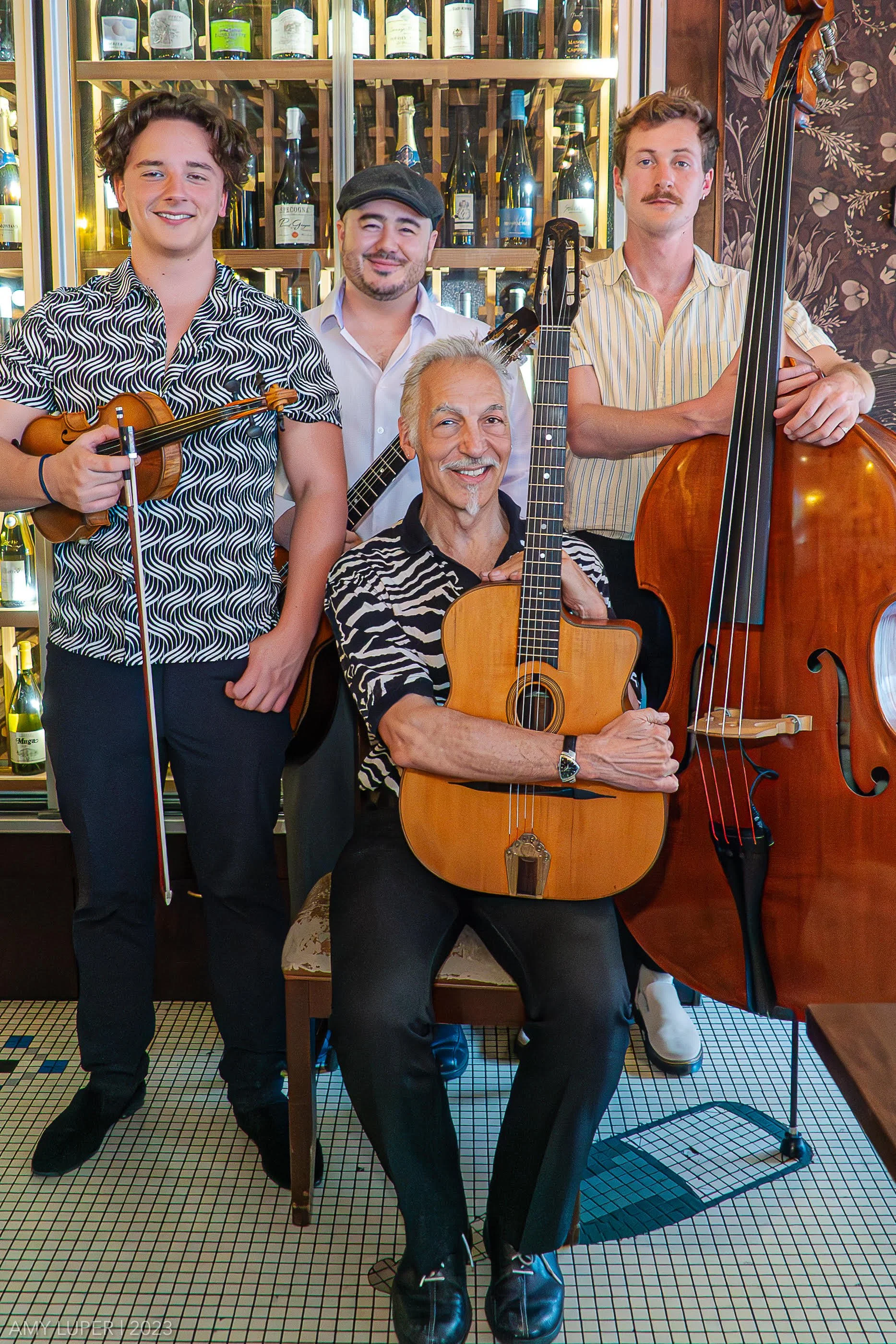 Le Jazz Hot Quartet in Scott's Valley, CA (a rare South Bay appearance)