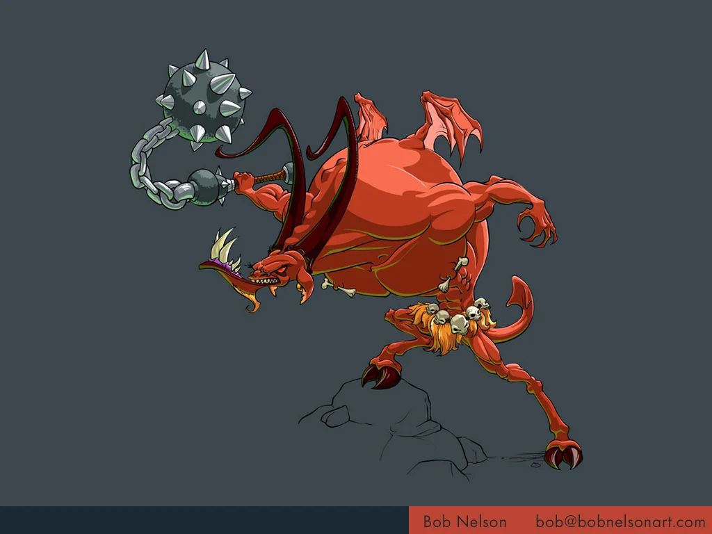 Enemy concept for action rpg