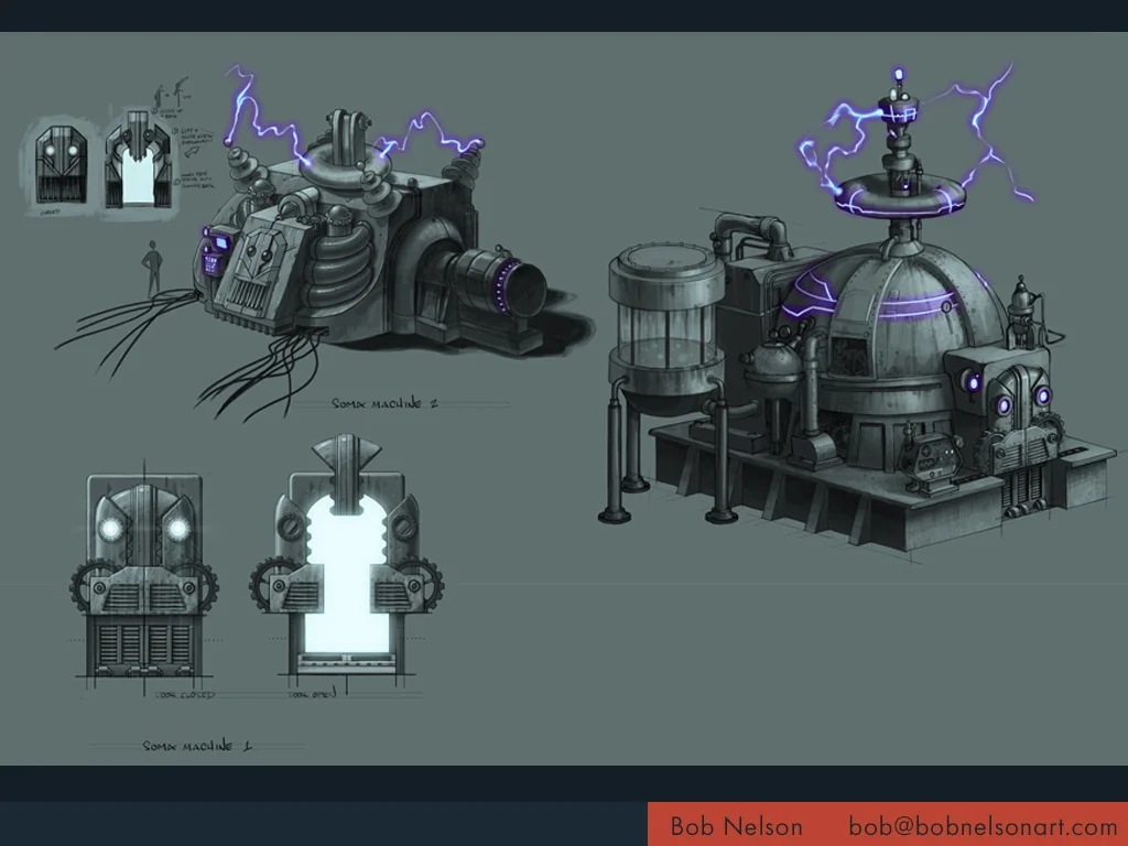 Dream machine sketches