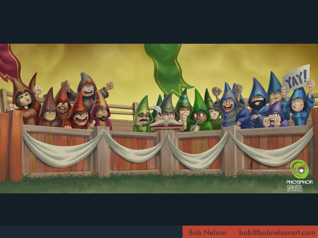 Arena spectator mockup