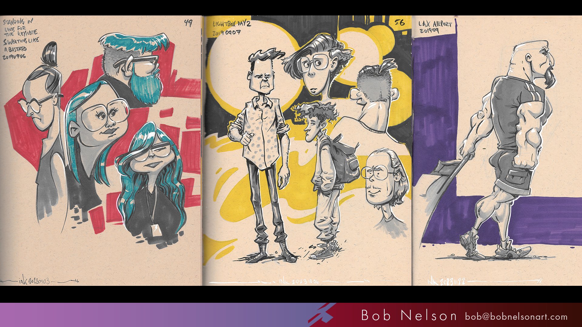 Drawings from a convention