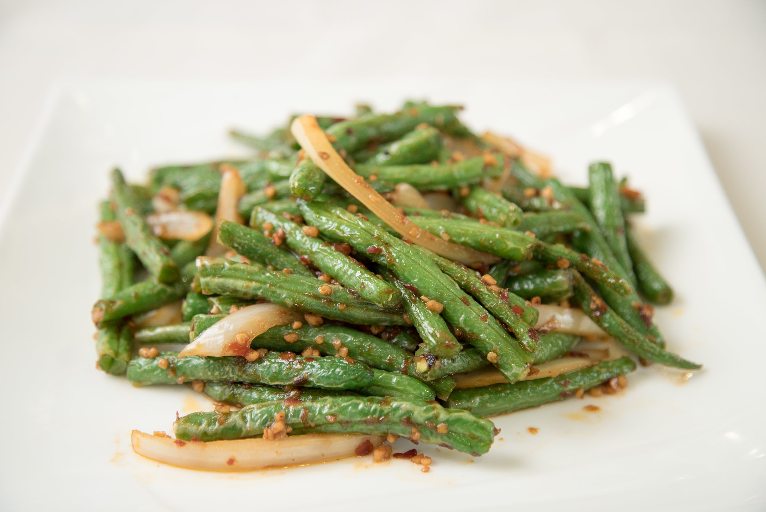 Hot Spicy Green Beans