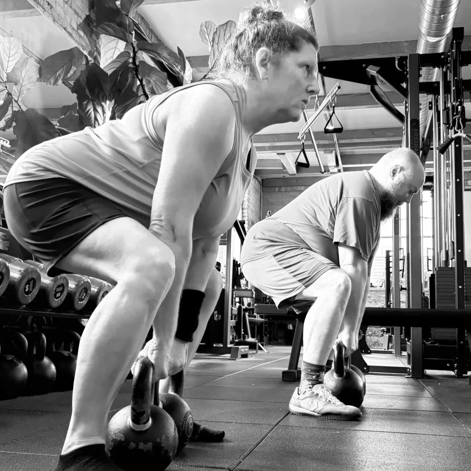 Small Group Strength Training in Northeast Minneapolis, MN with StrongFirst Elite Coach Ericka Darst.