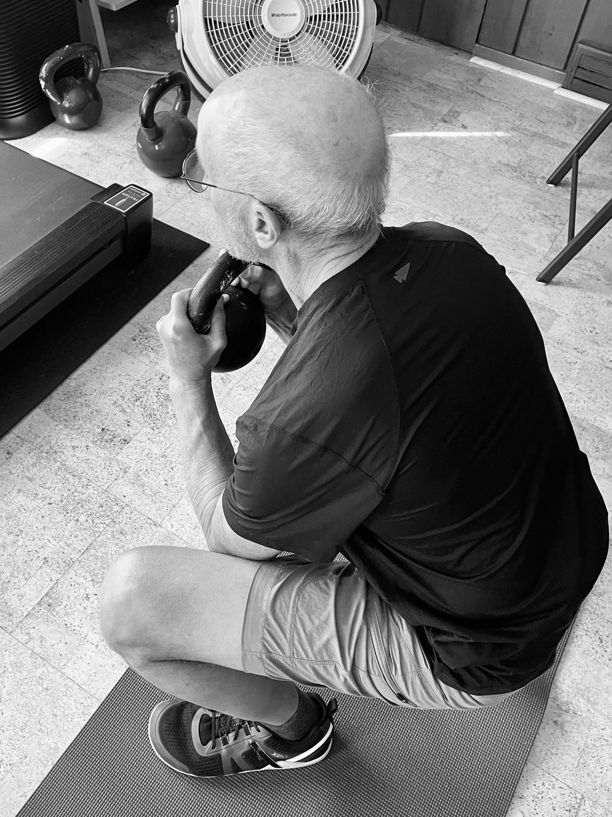 Private coaching session for kettlebell strength and movement technique in Minneapolis