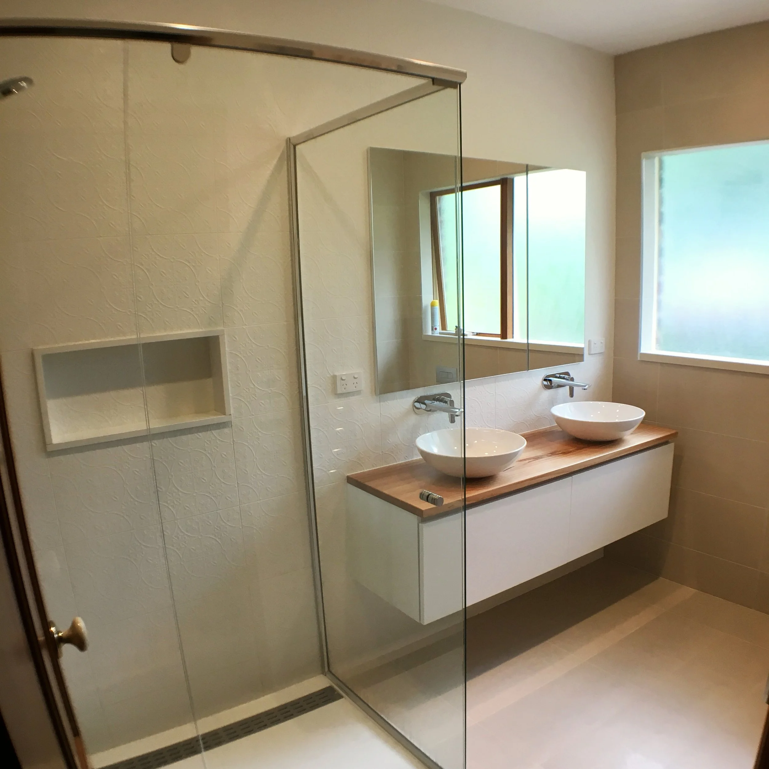 Double Vanity Bathroom